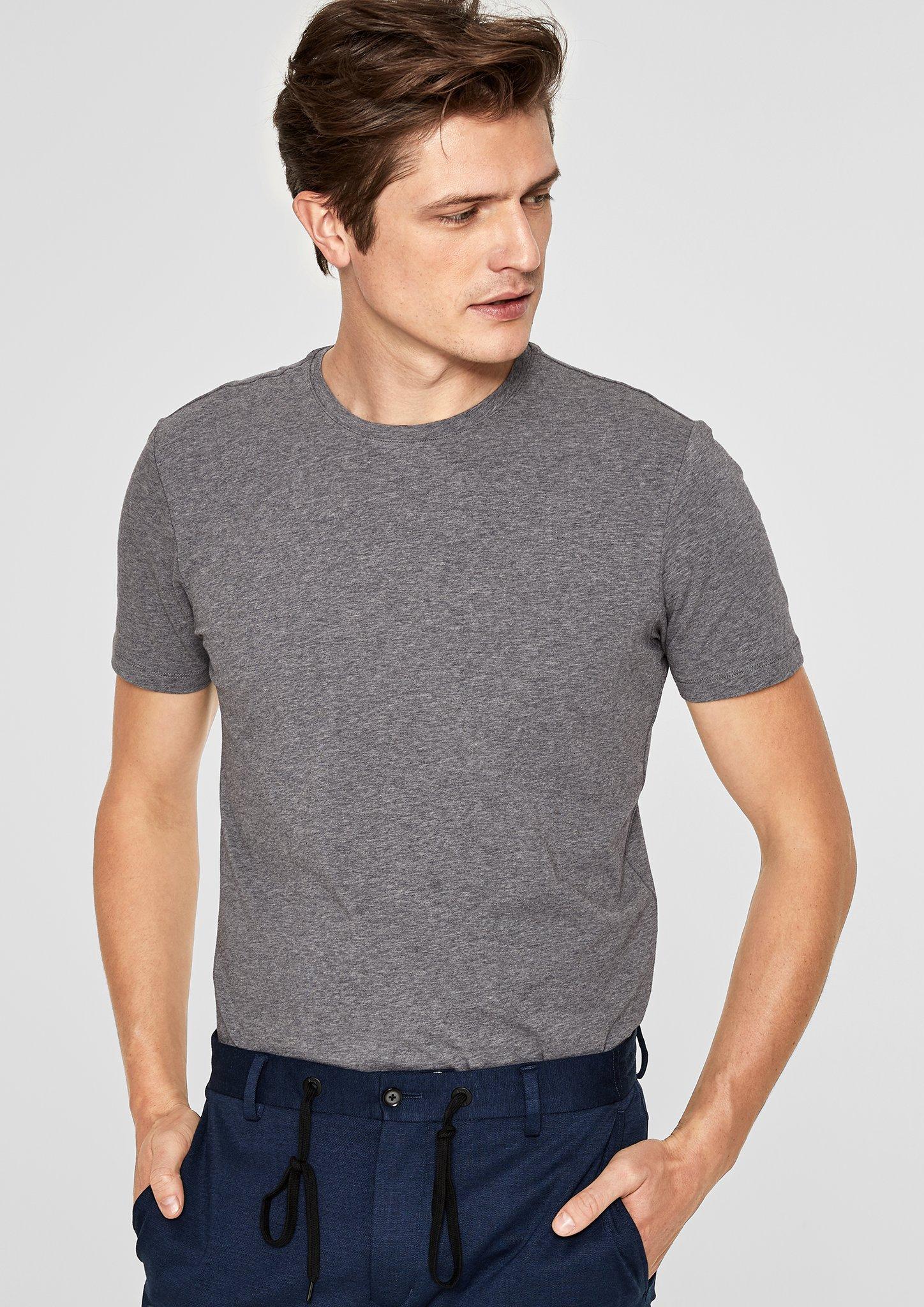 T-shirt en jersey in 9720