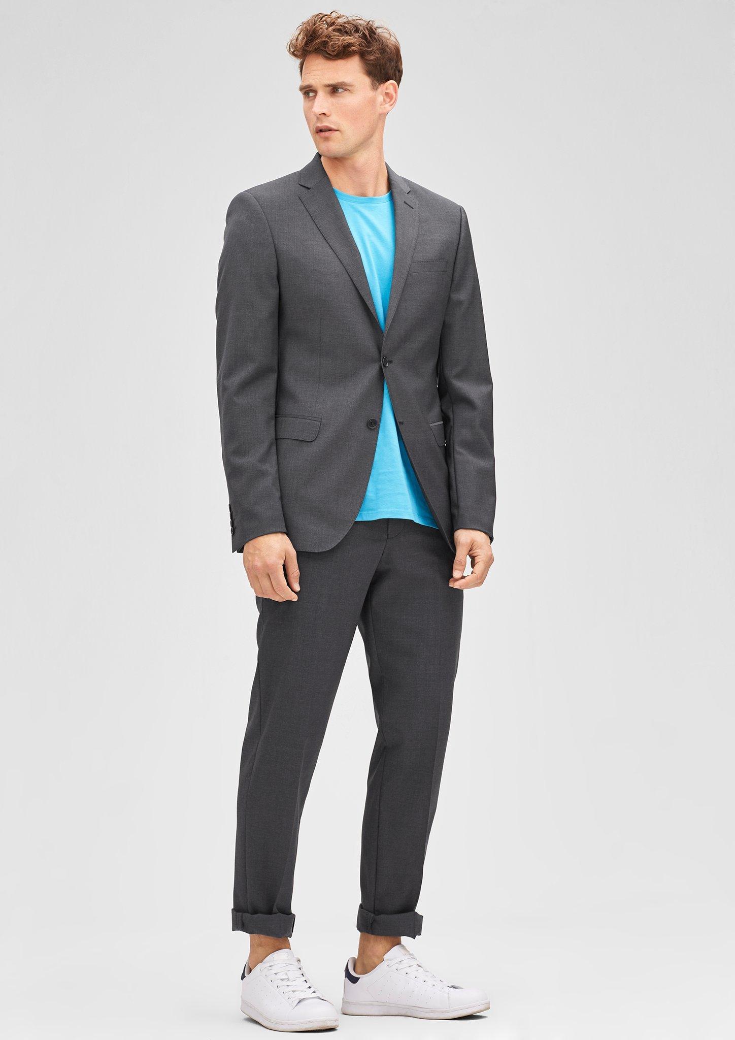 Veston en laine vierge in 9898