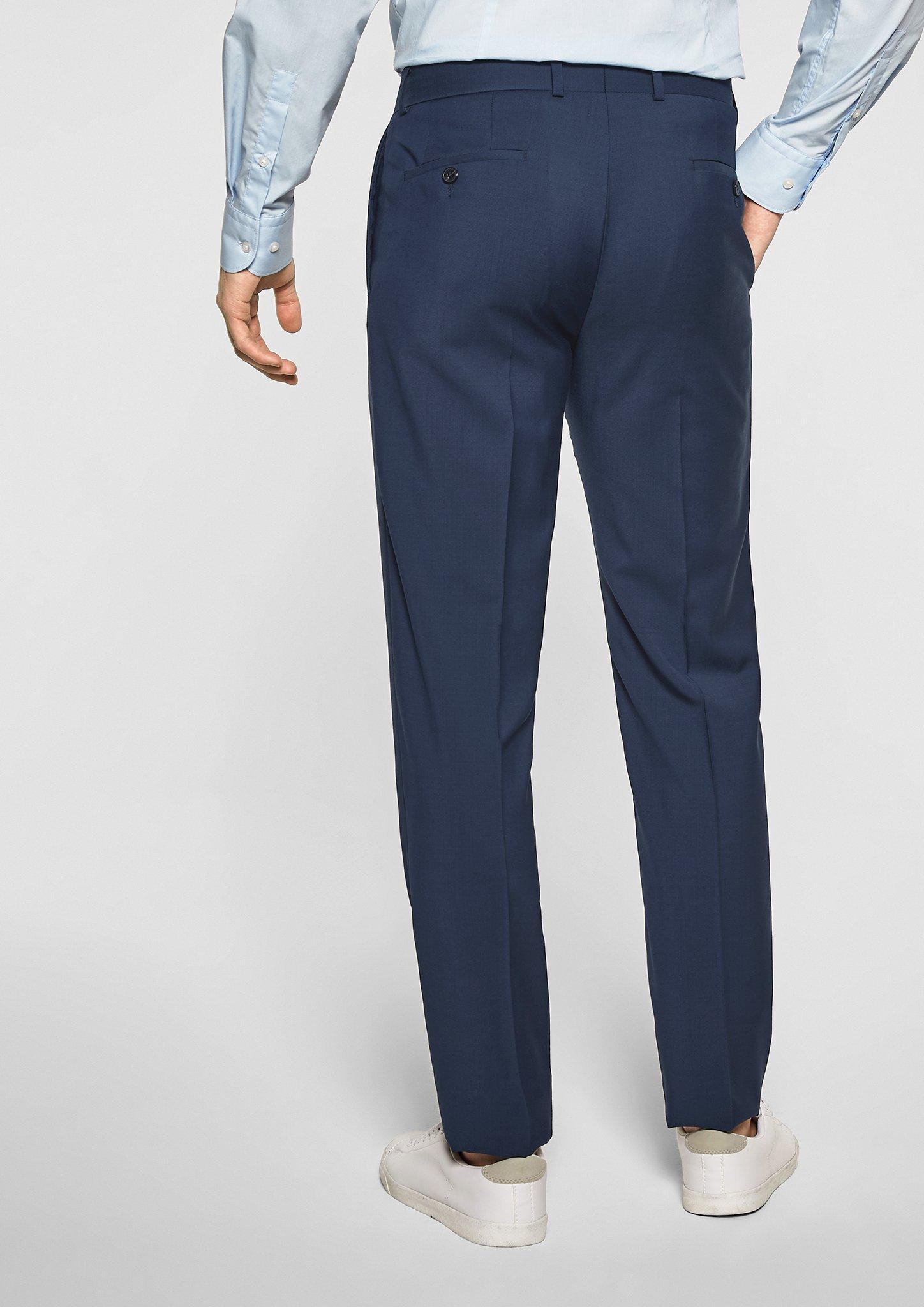 Woven fabric trousers in 5884 & 5959