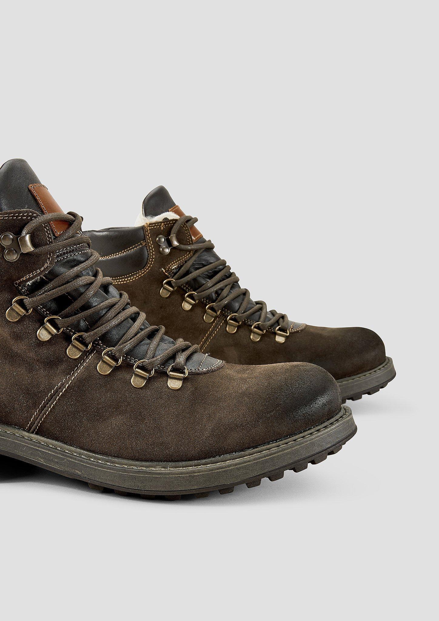 Herren Lederboots in braun von s.Oliver