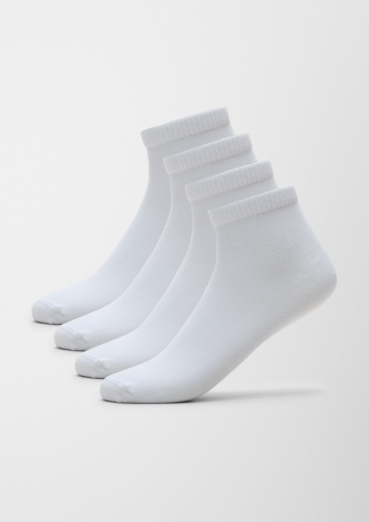 3er-Pack Socken - weiß