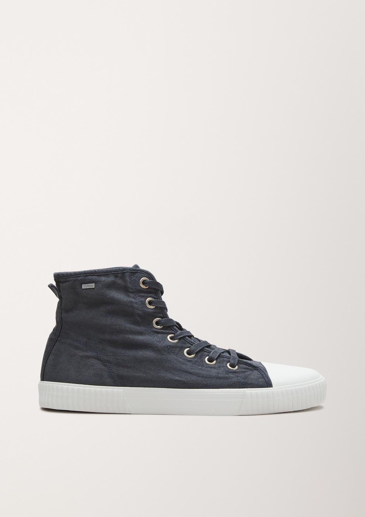 s.Oliver Sneakers montantes en toile