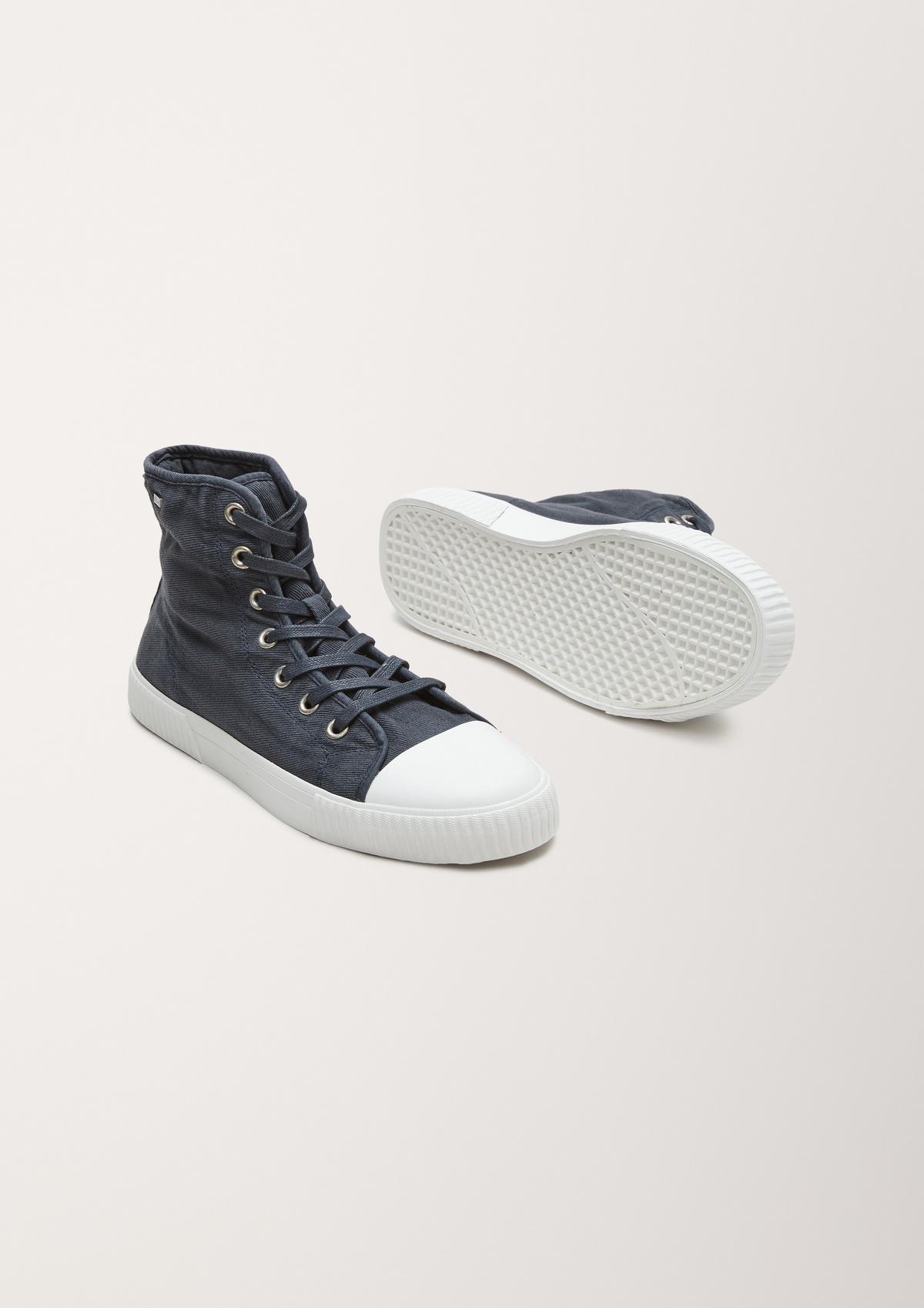 s.Oliver Sneakers montantes en toile