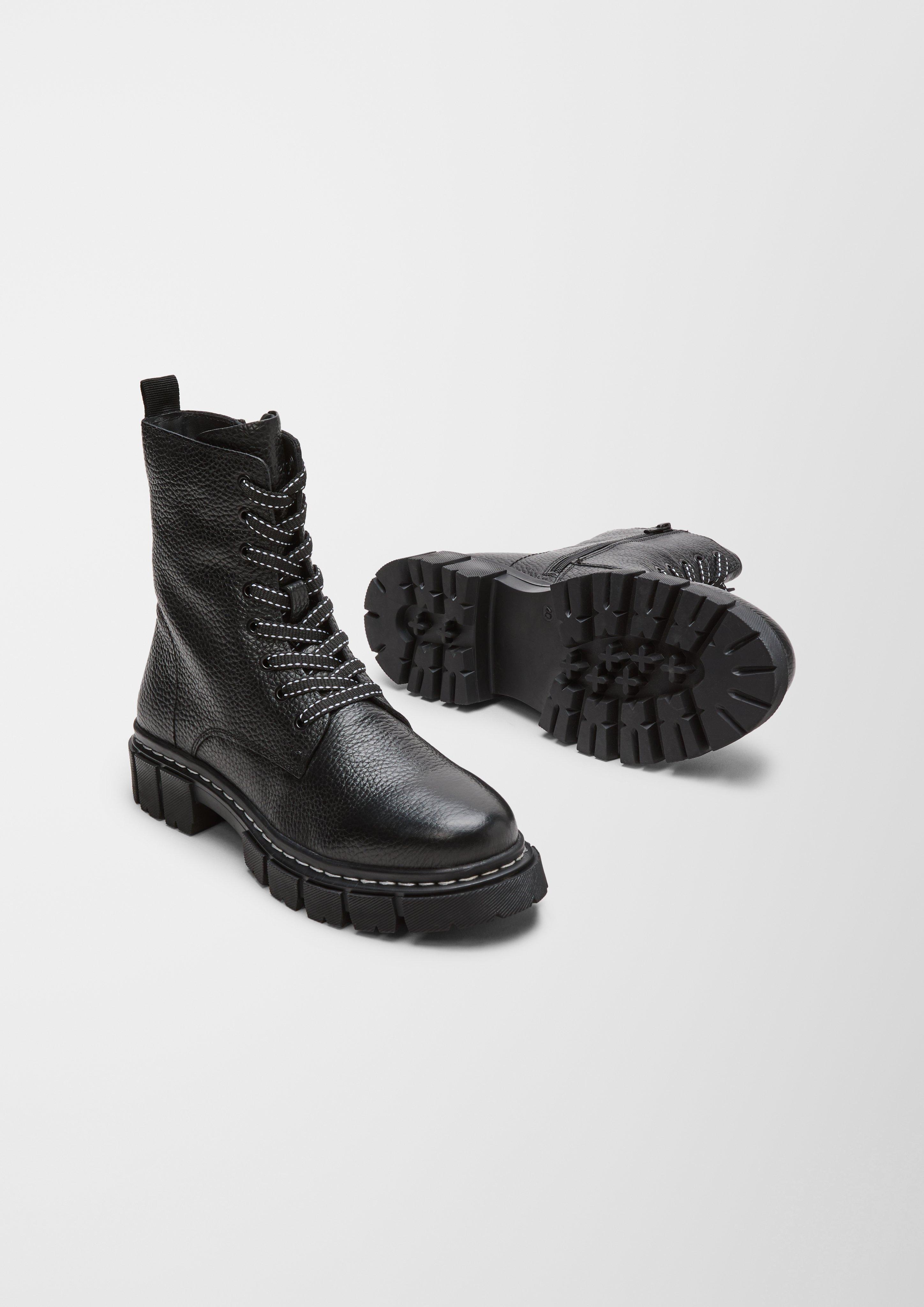 s.Oliver Stiefel aus Ledermix