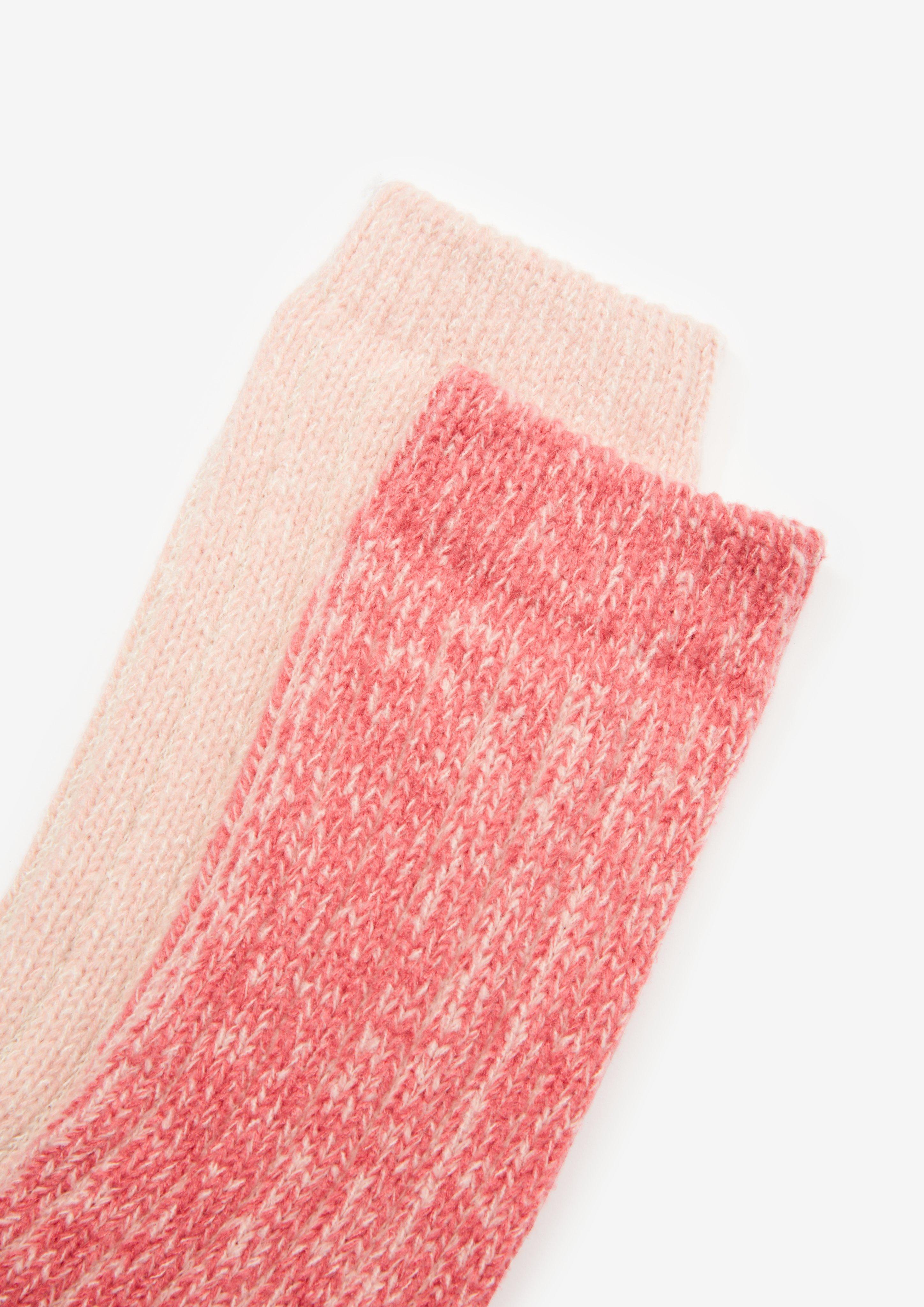 s.Oliver 2er-Pack weiche Rippstrick-Socken