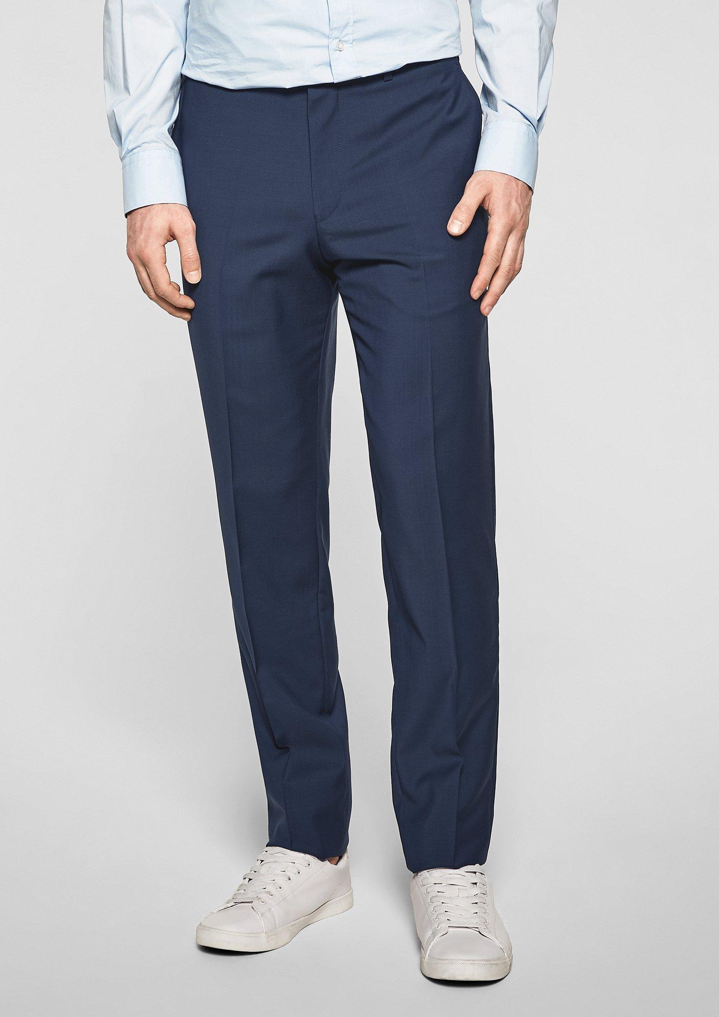 Woven fabric trousers in 5884 & 5959