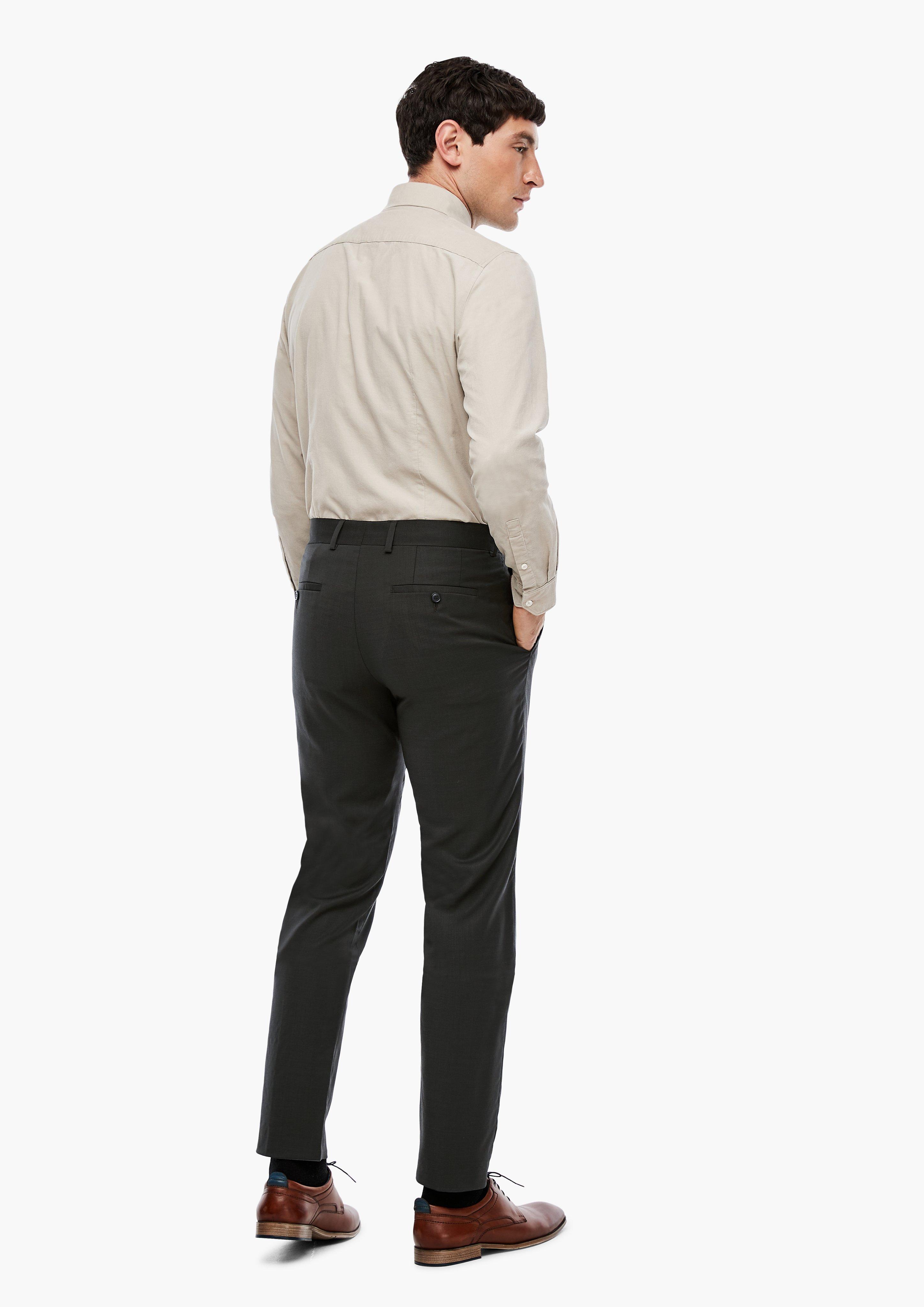 Woven fabric trousers in 7997 & 5959