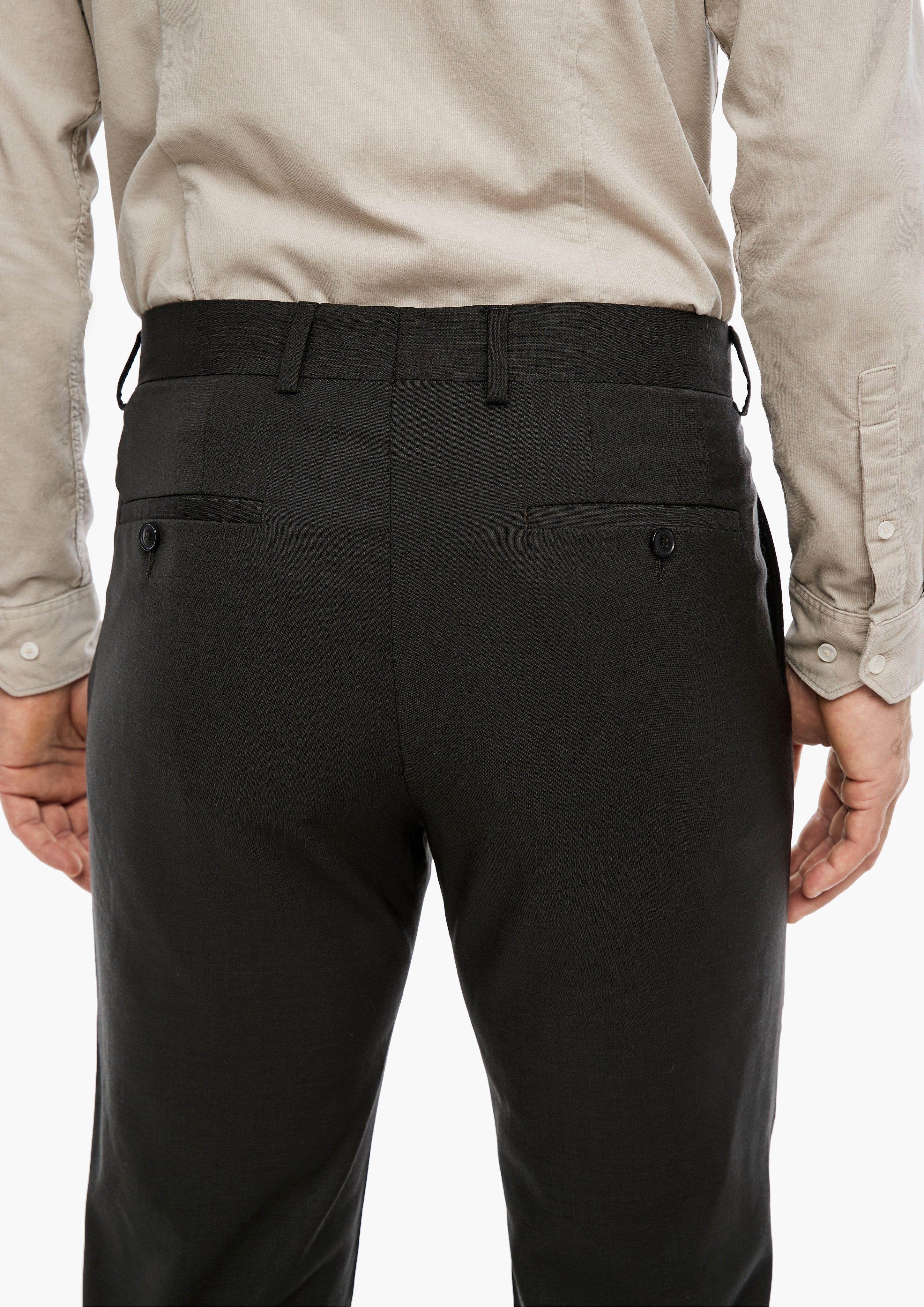 Woven fabric trousers in 7997 & 5959