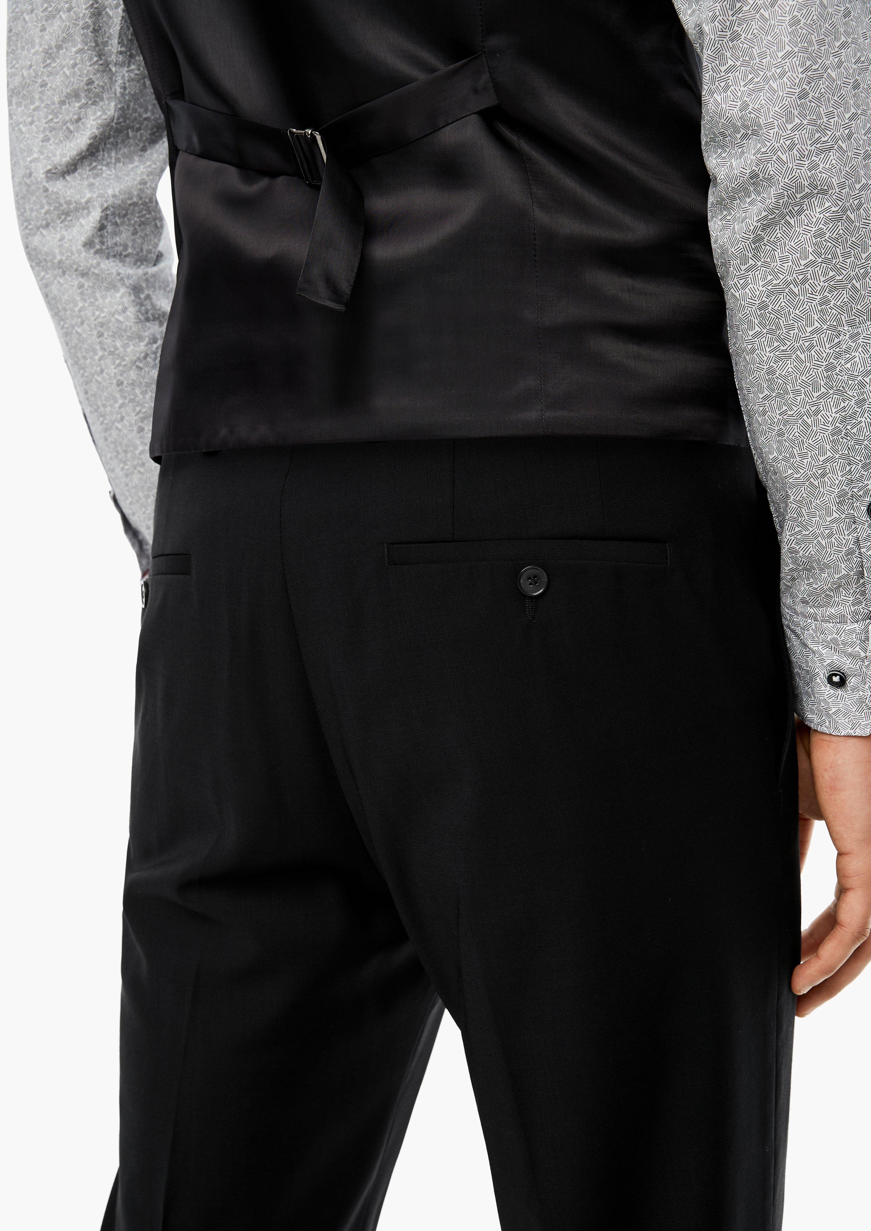 Woven fabric trousers in 9999 & 5959