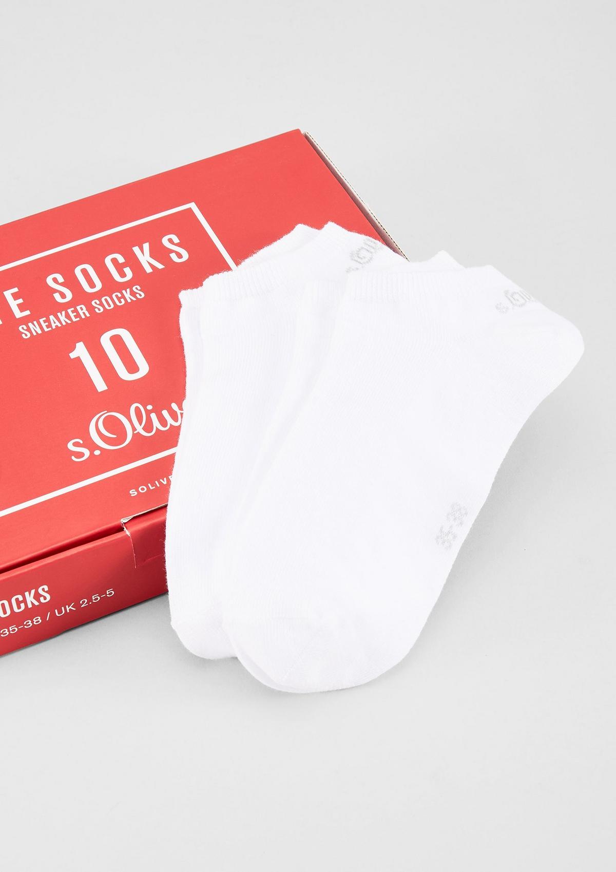 s.Oliver 10er-Pack Sneakersocken