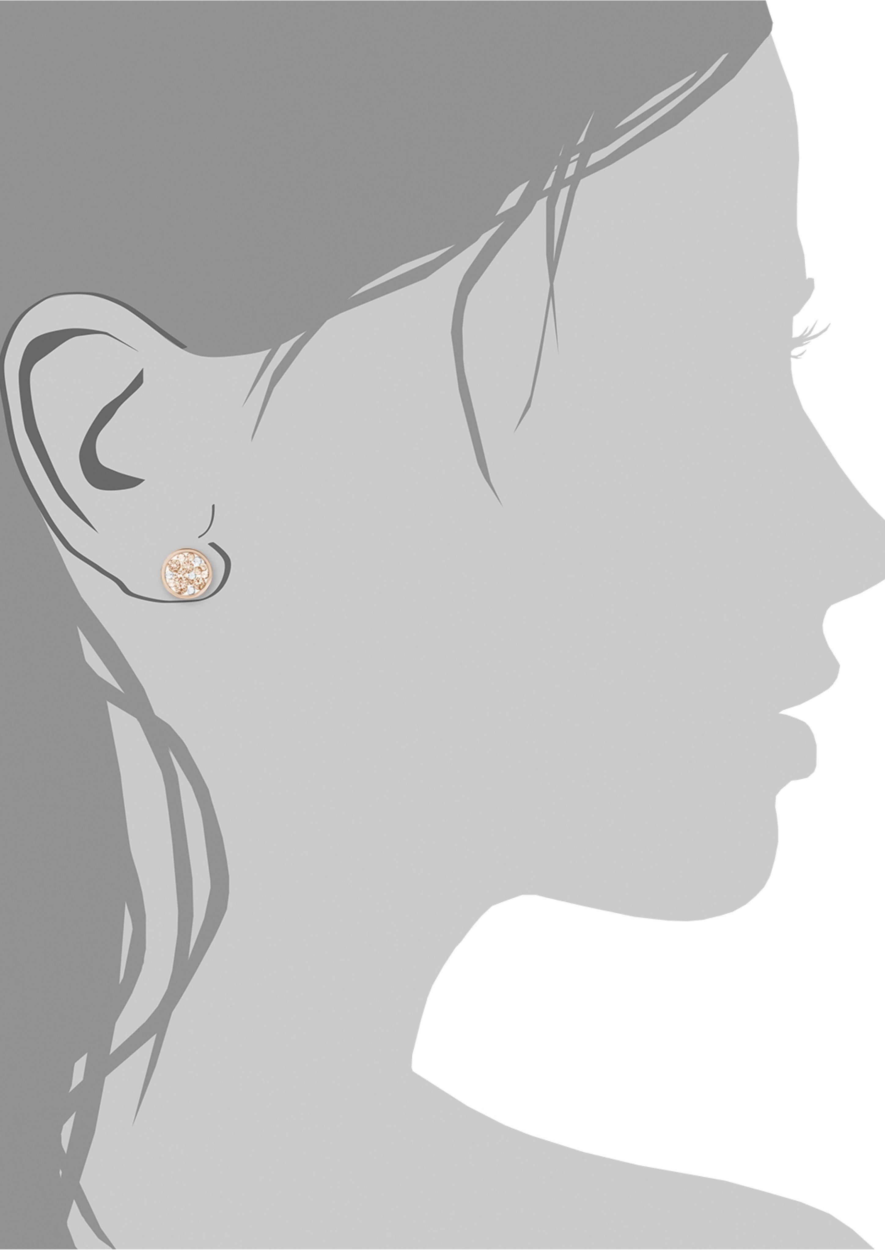 s.Oliver Ohrstecker mit Kristallglas