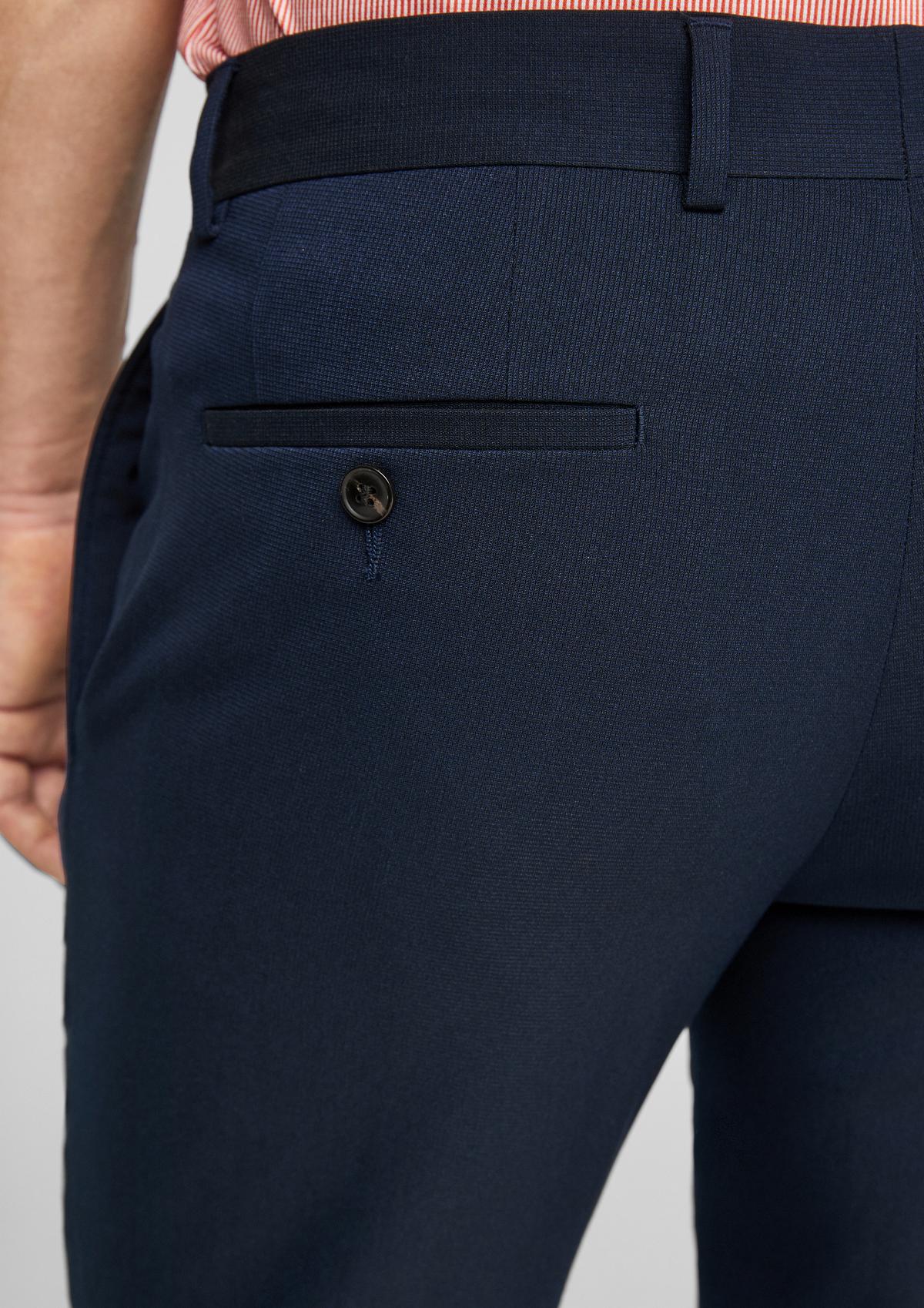 s.Oliver Slim : pantalon de costume à teneur en stretch confortable