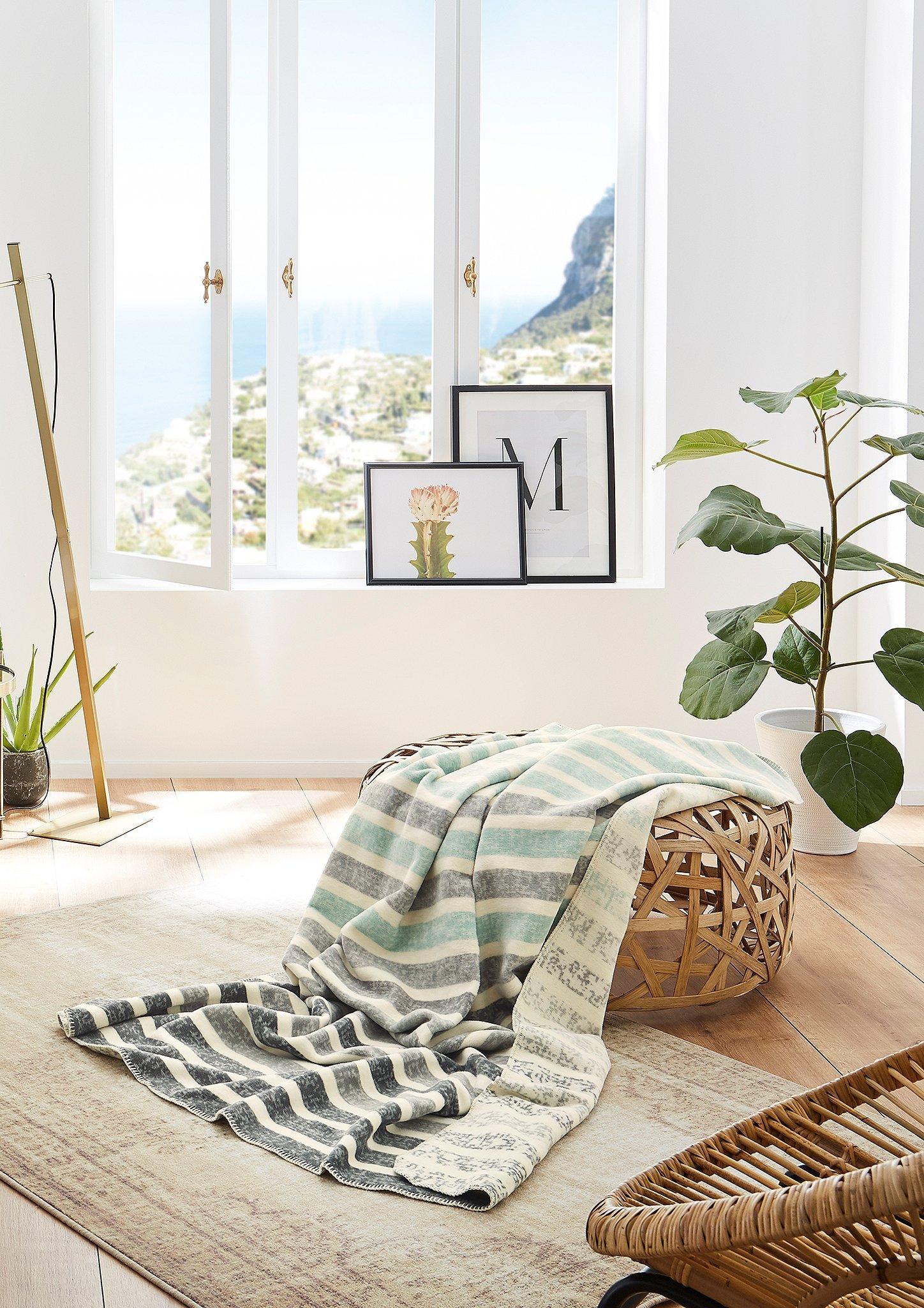 Jacquard-Decke in 870