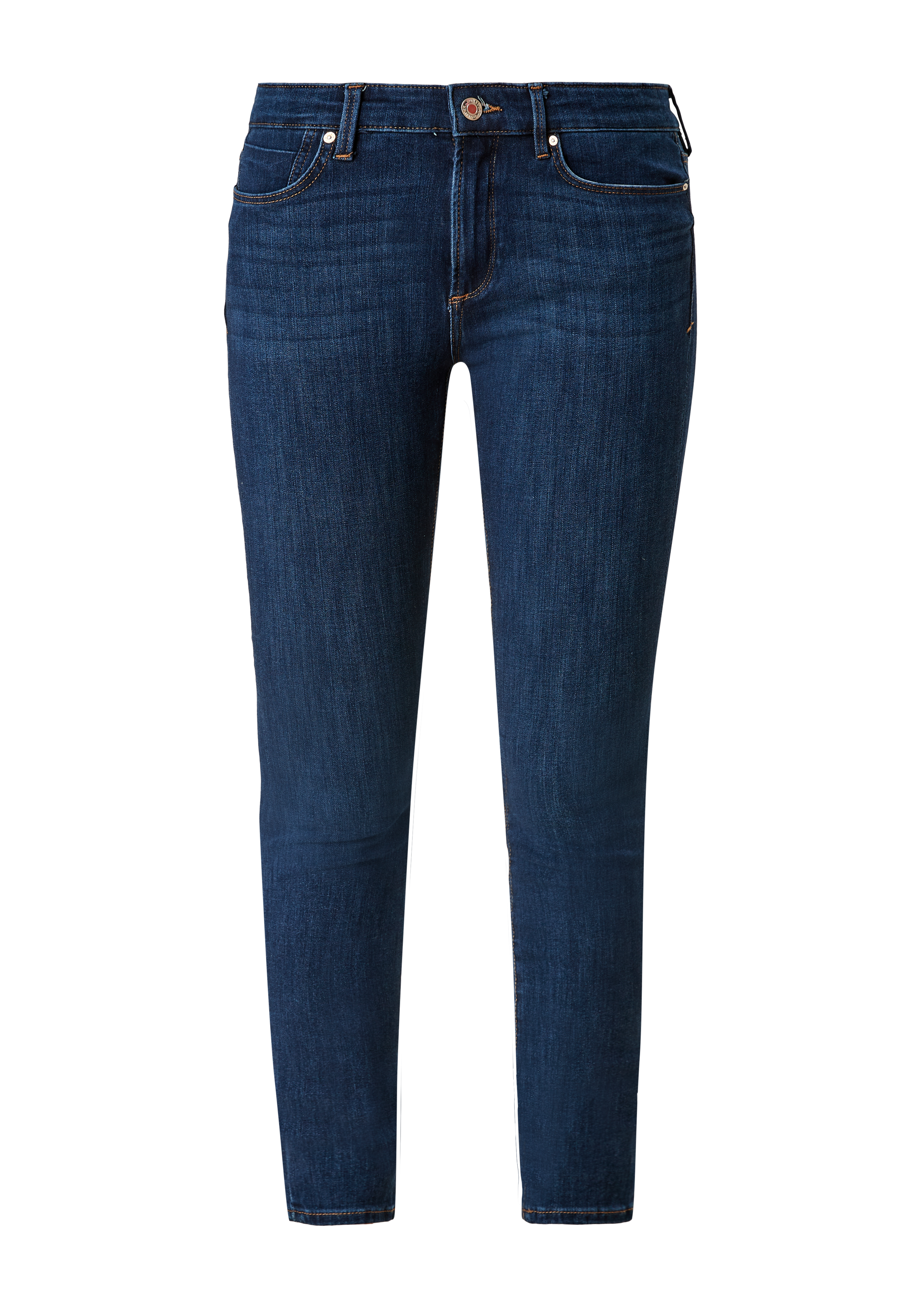 s.Oliver - Jeans Izabell / Skinny Fit / Mid Rise / Skinny Leg, Damen, blau