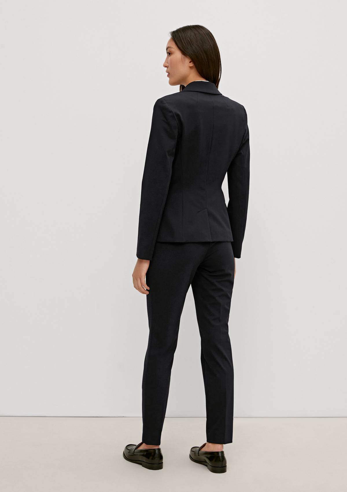 The Black Performance Suit - Flap Pockets
