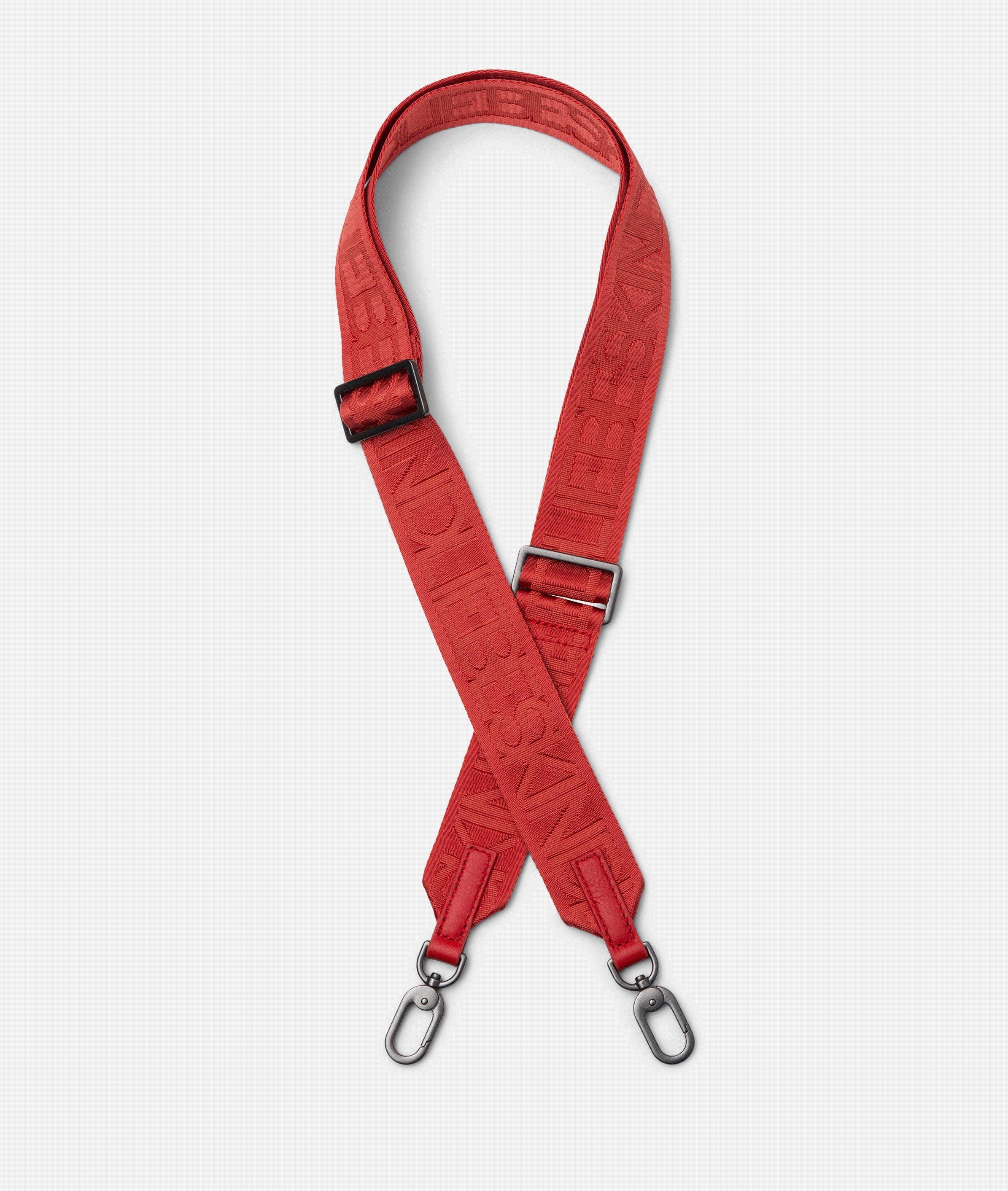 Monterey Webbing Logo Strap in orange