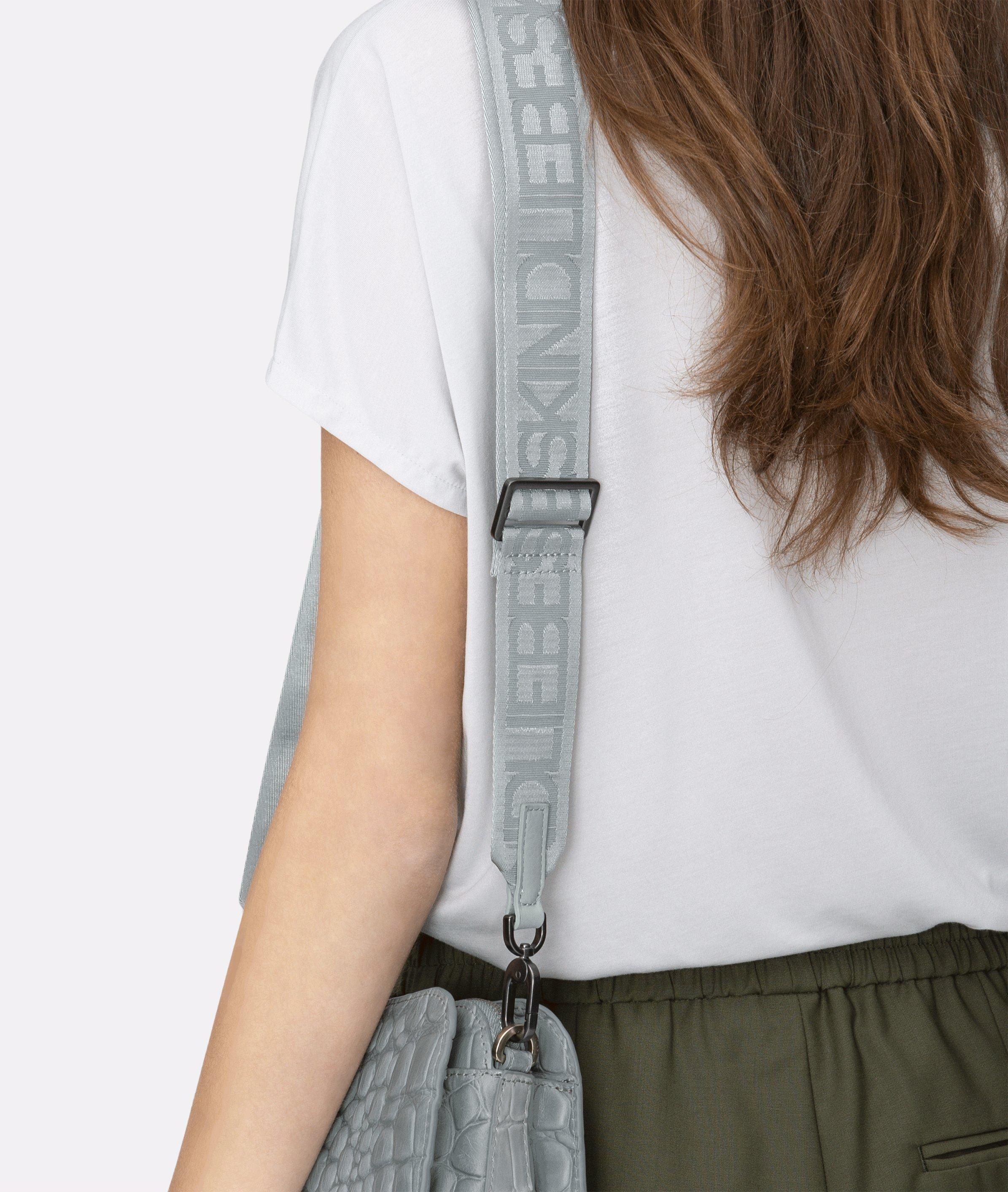 Monterey Webbing Logo Strap in blau