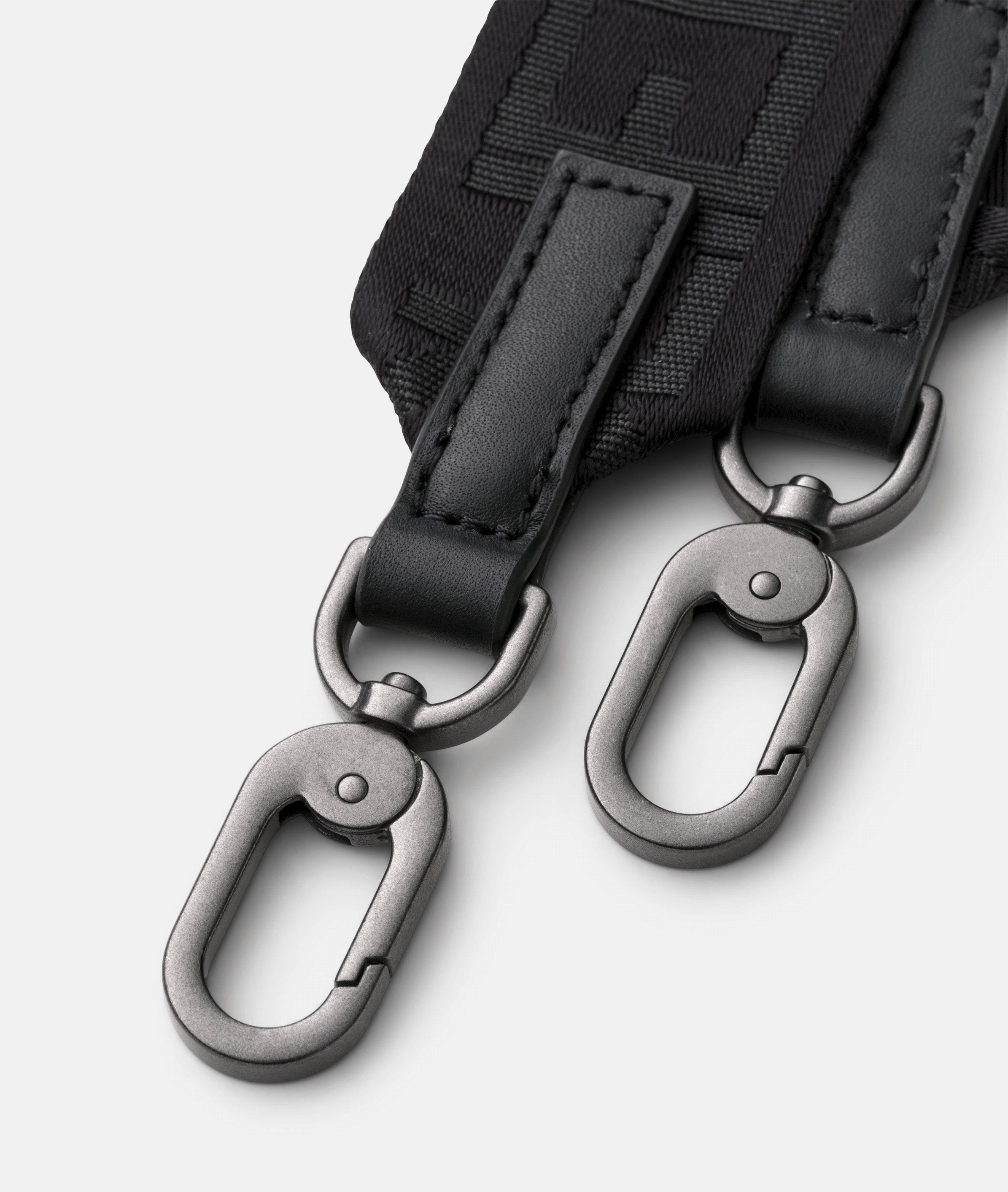 Monterey Webbing Logo Strap in schwarz