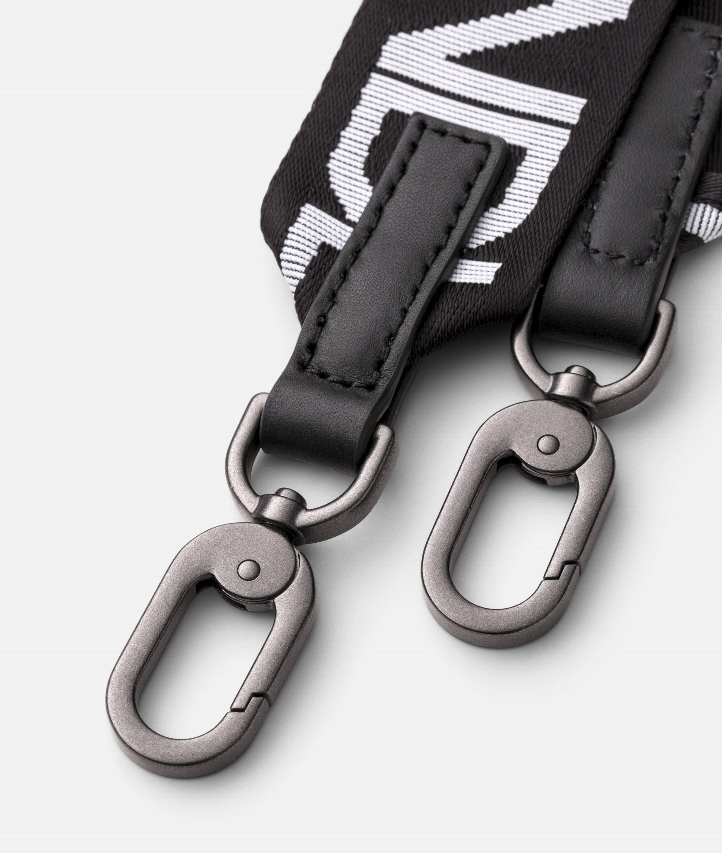 Monterey Webbing Logo Strap in schwarz