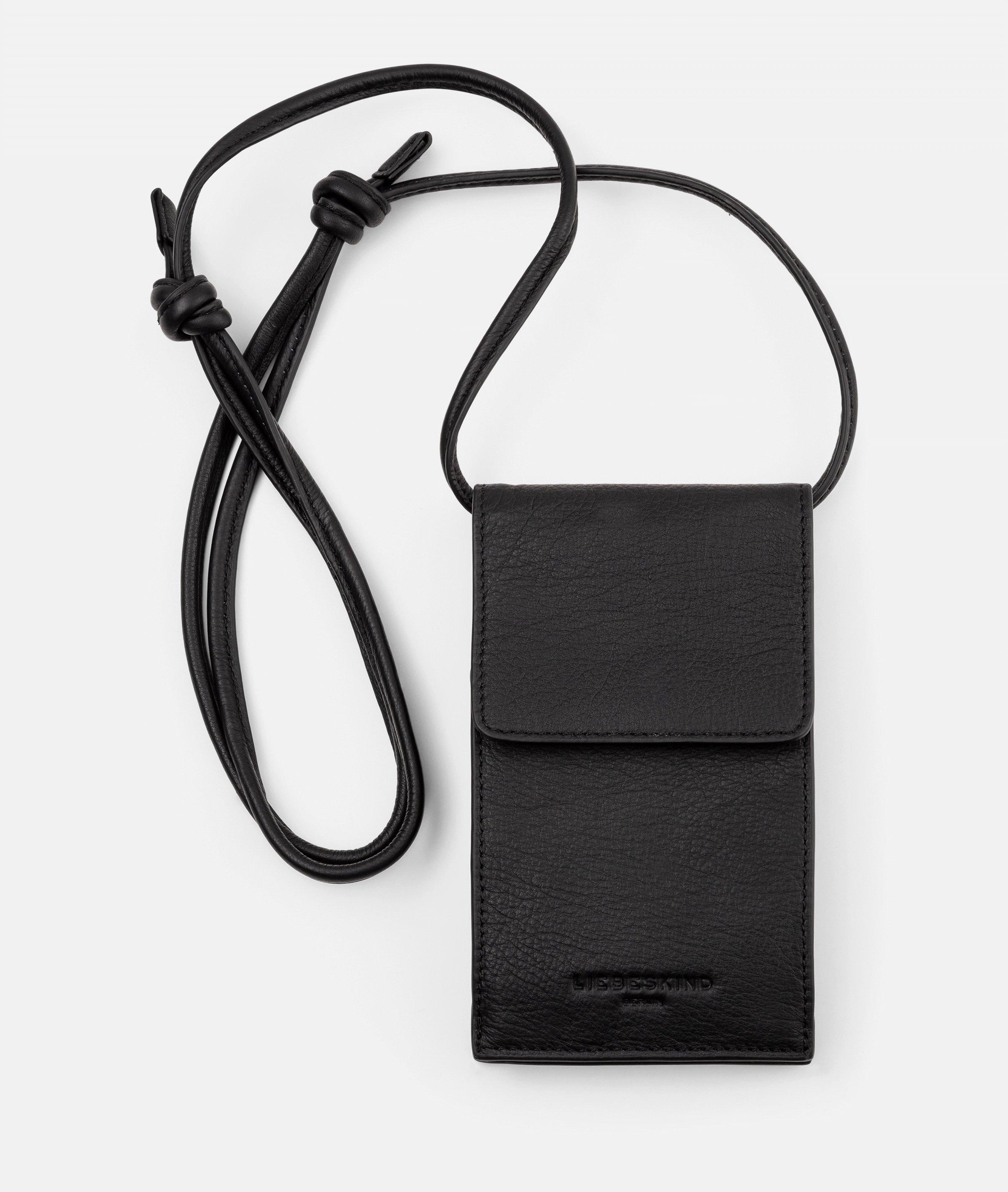 Pepino Phone Necklace in schwarz