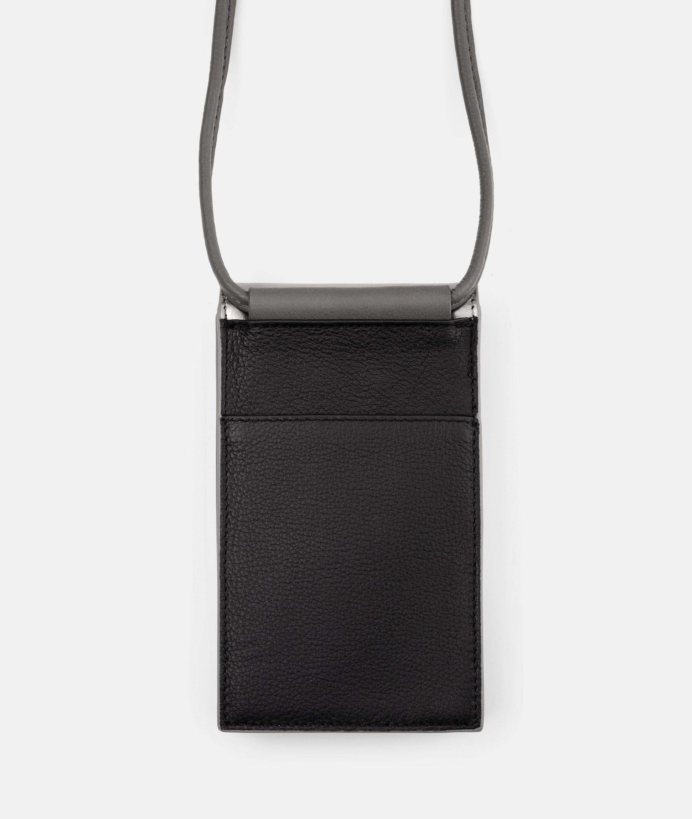 Pepino Phone Necklace in braun