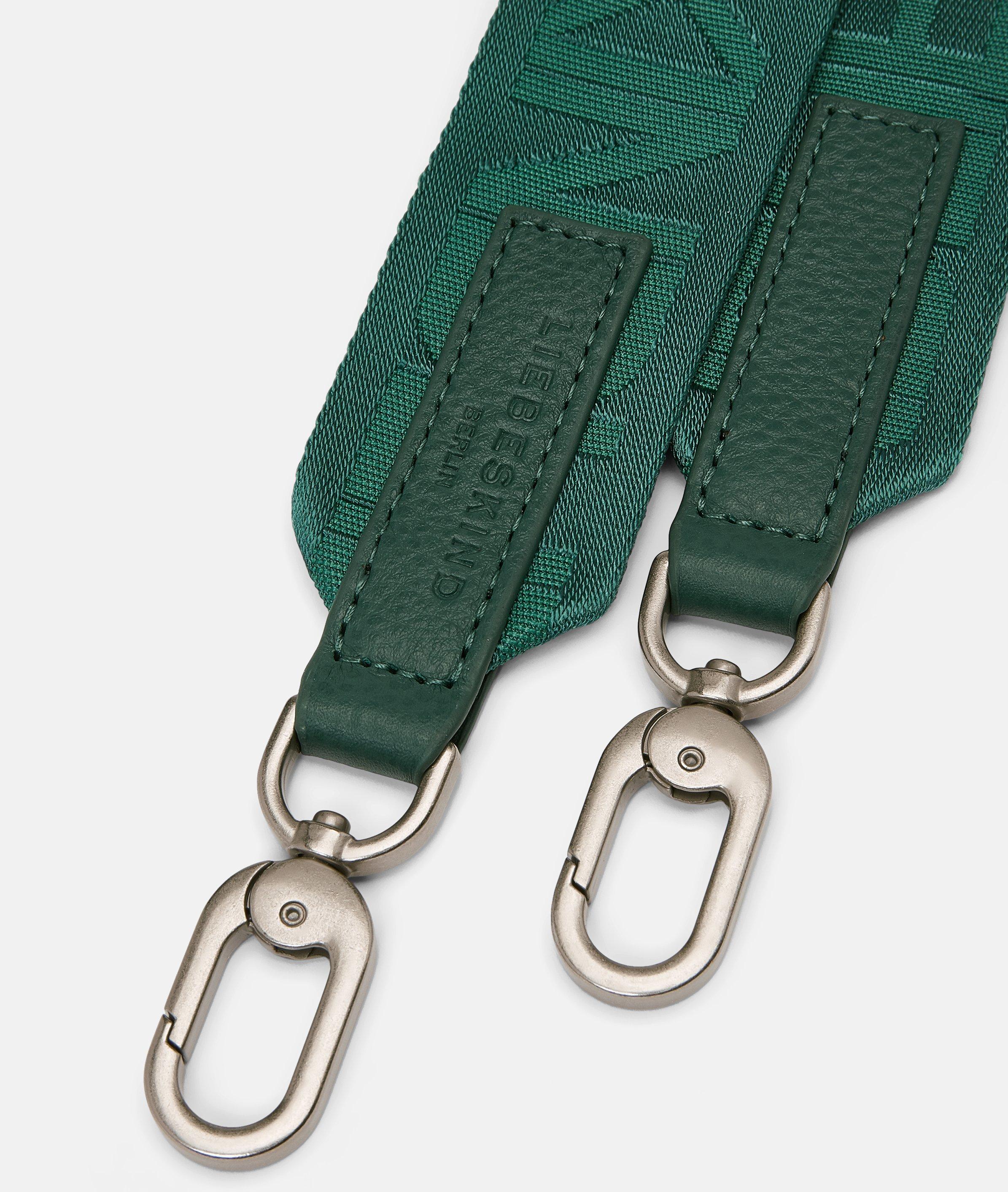 Webbing Logo Strap in grün