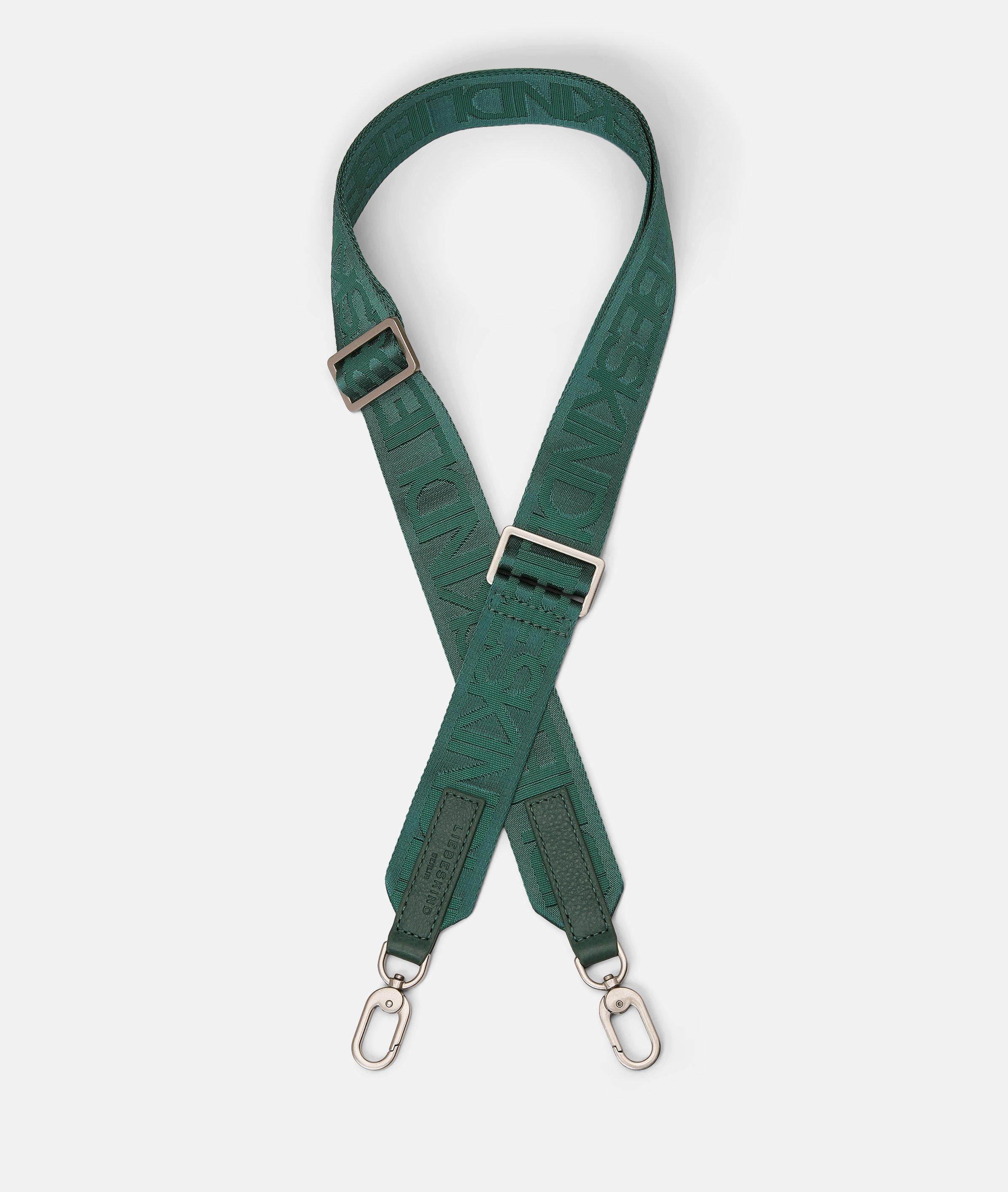 Webbing Logo Strap in grün