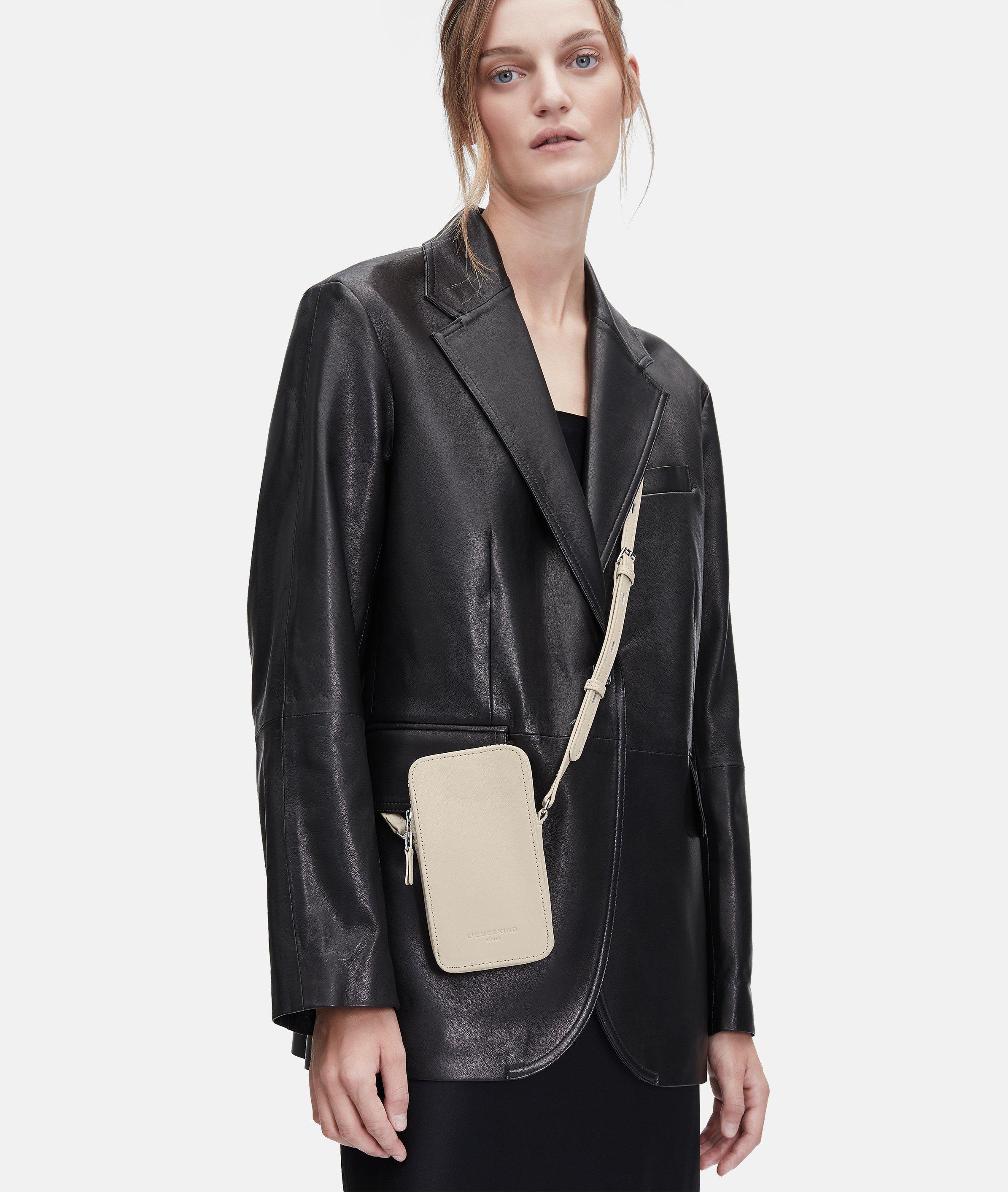 Jodie Mobile Pouch in beige