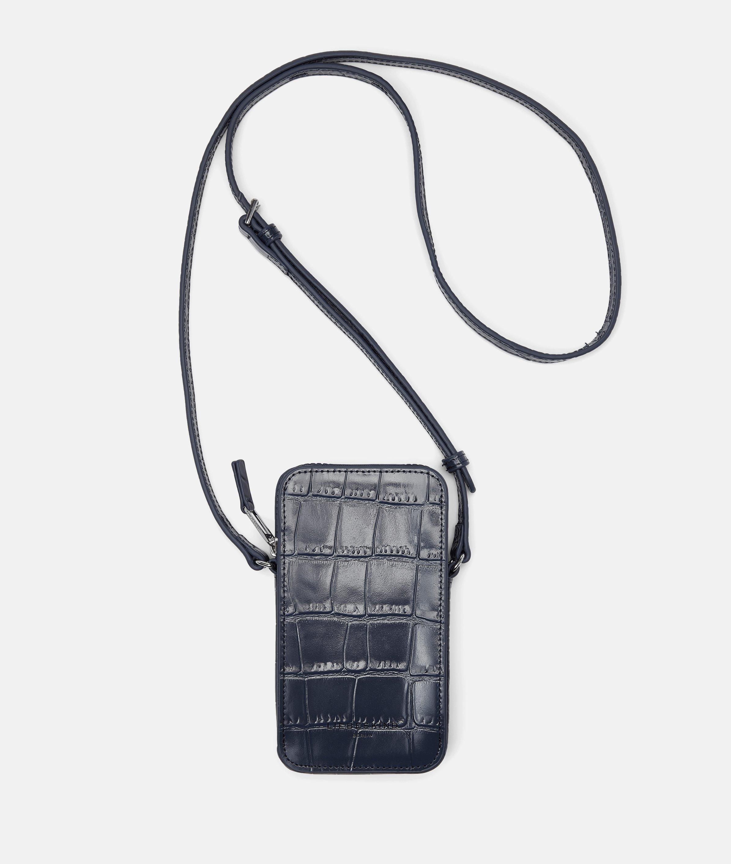 Jodie Kroko Mobile Pouch in blau