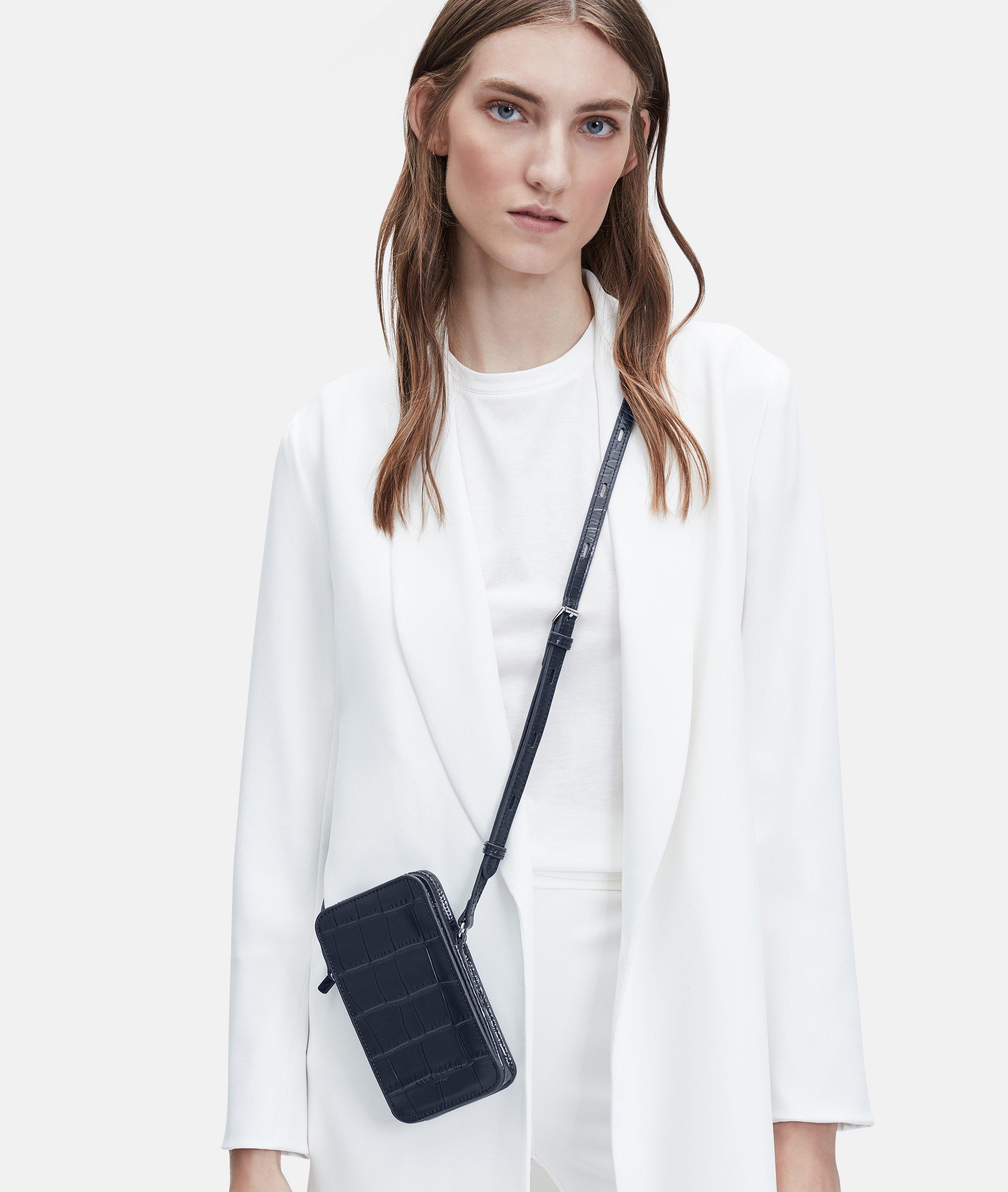 Jodie Kroko Mobile Pouch in blau