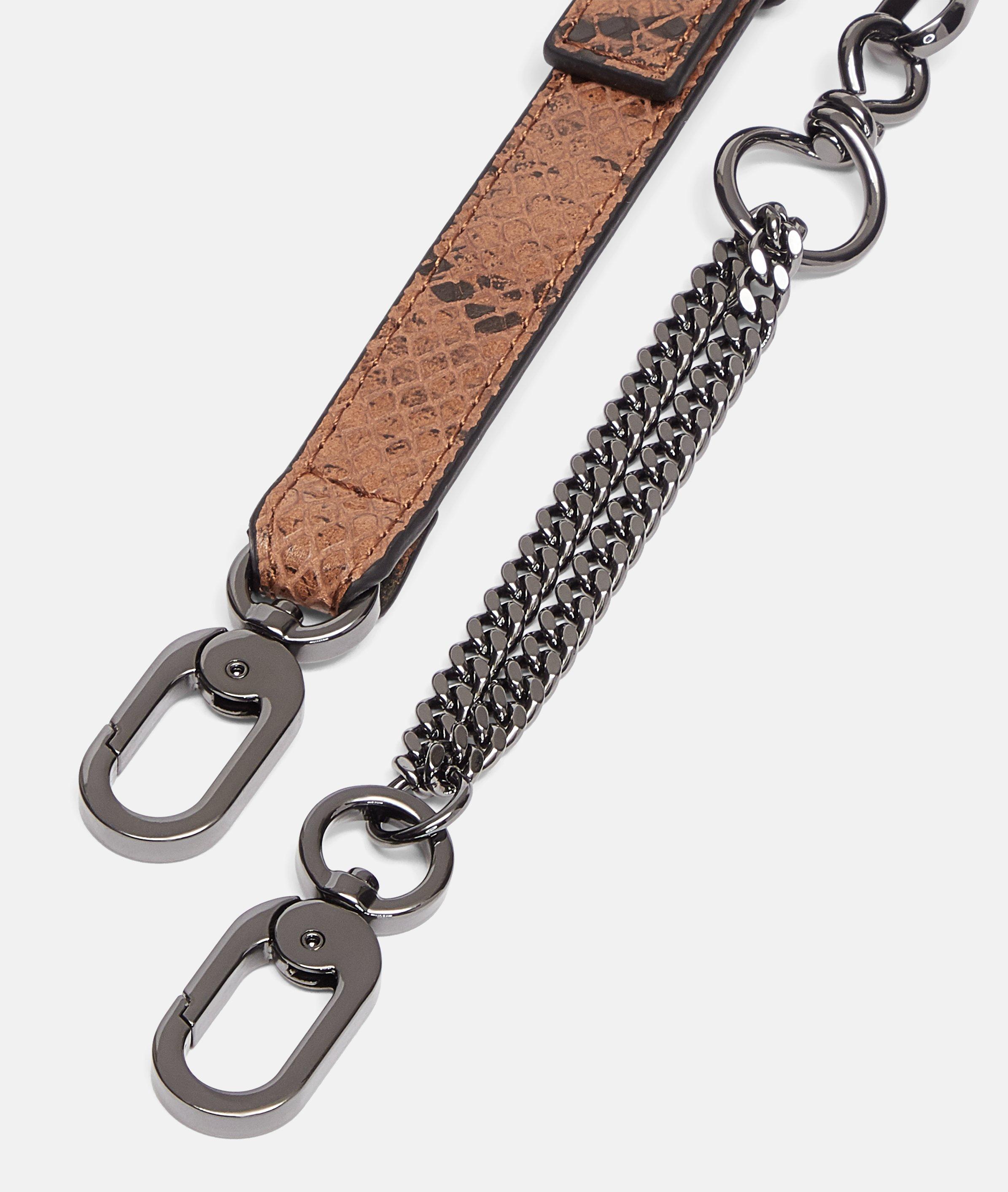 Snake Fancy Strap in braun