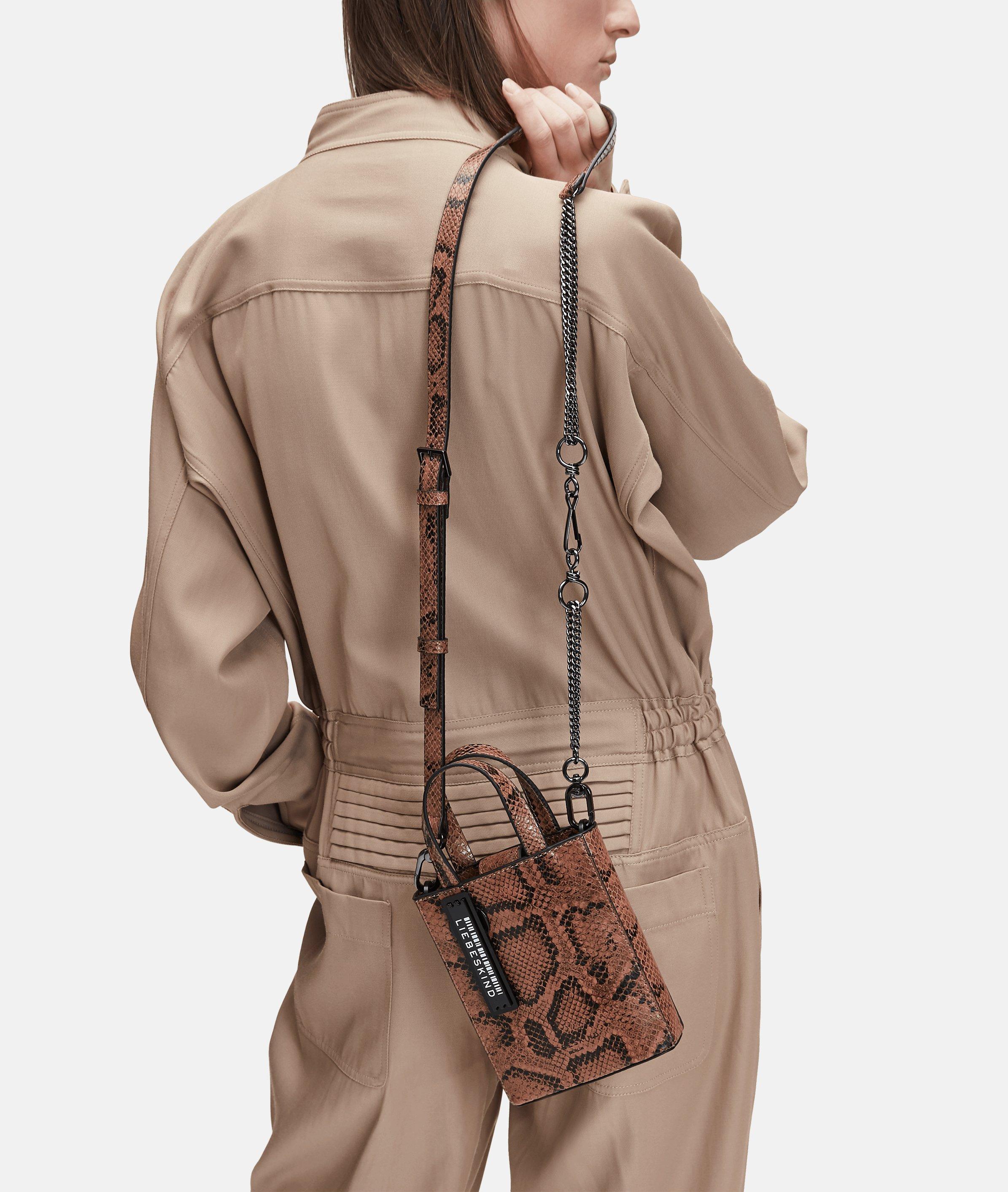 Snake Fancy Strap in braun