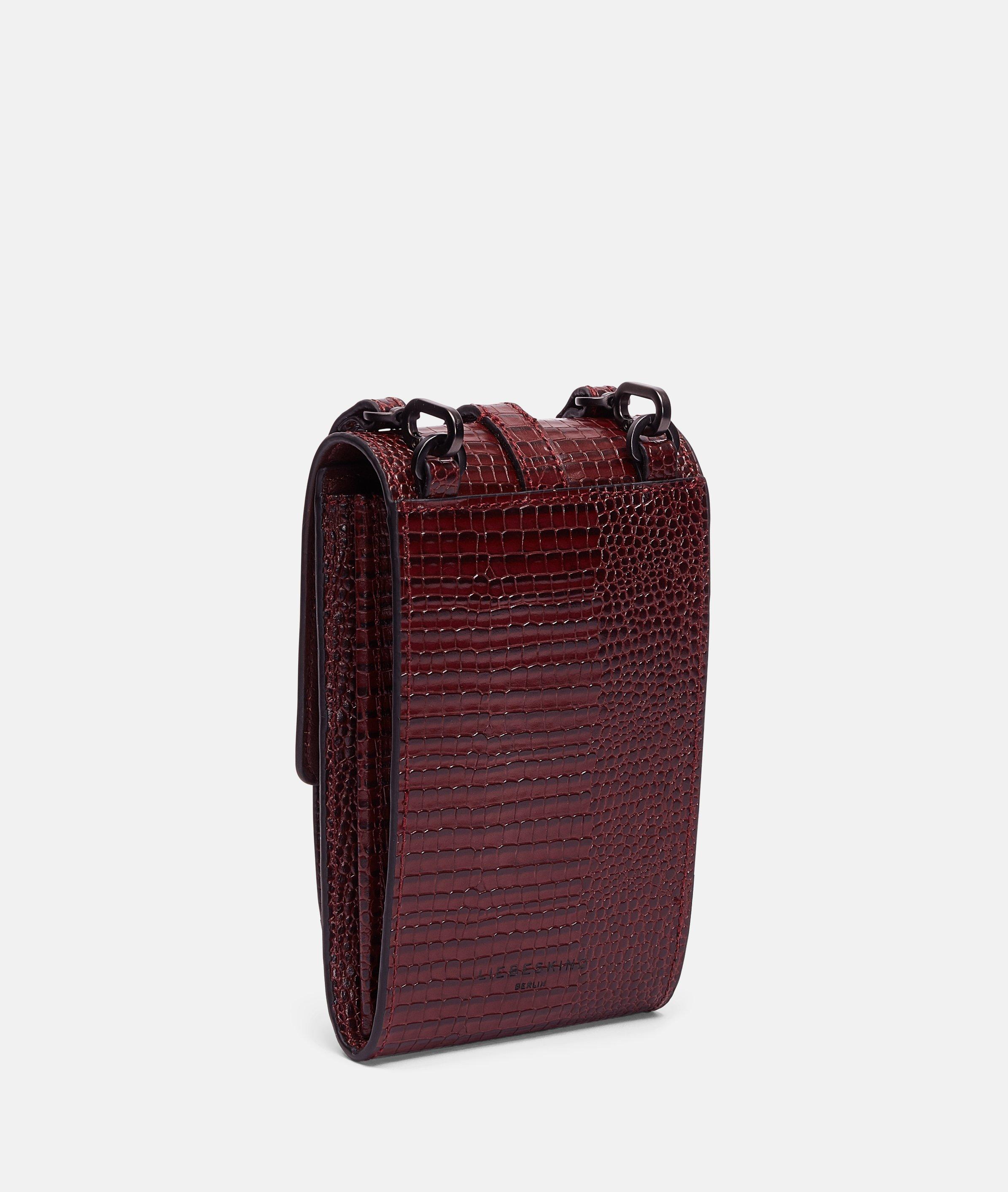 Meryl Lizard Necklace Accessory in rot