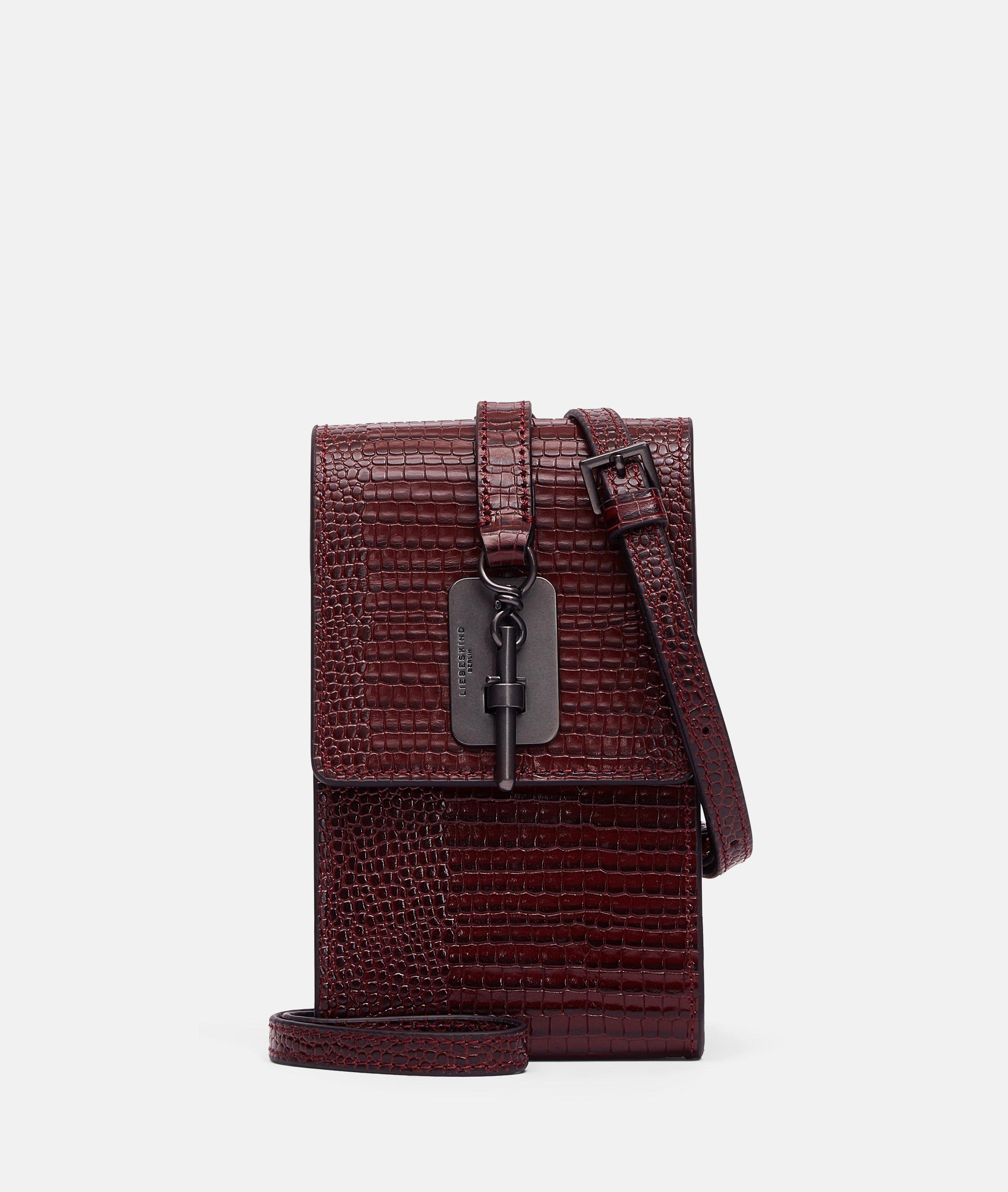 Meryl Lizard Necklace Accessory in rot