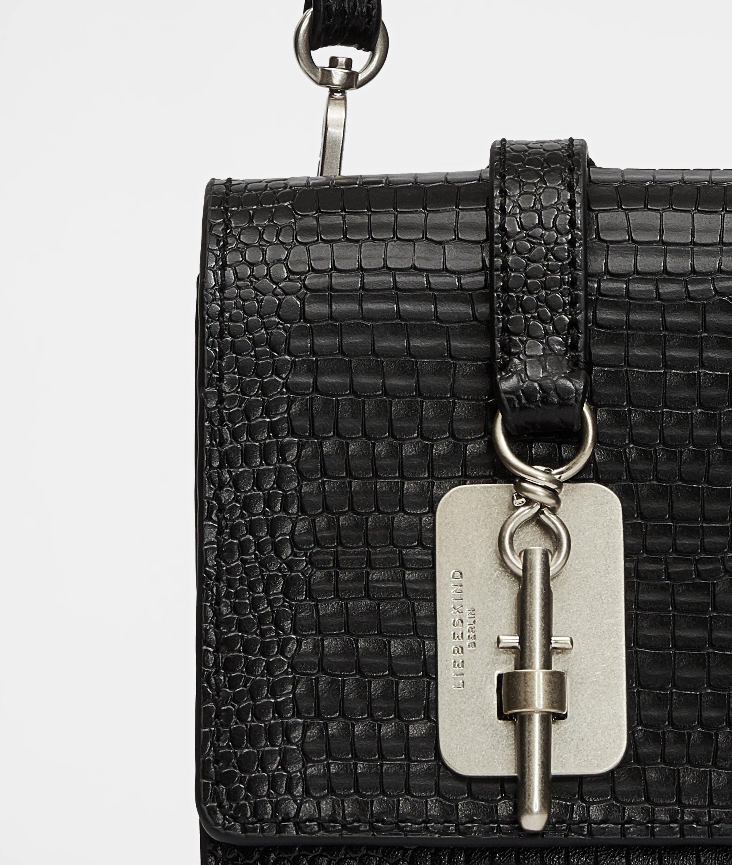 Meryl Lizard Necklace Accessory in schwarz