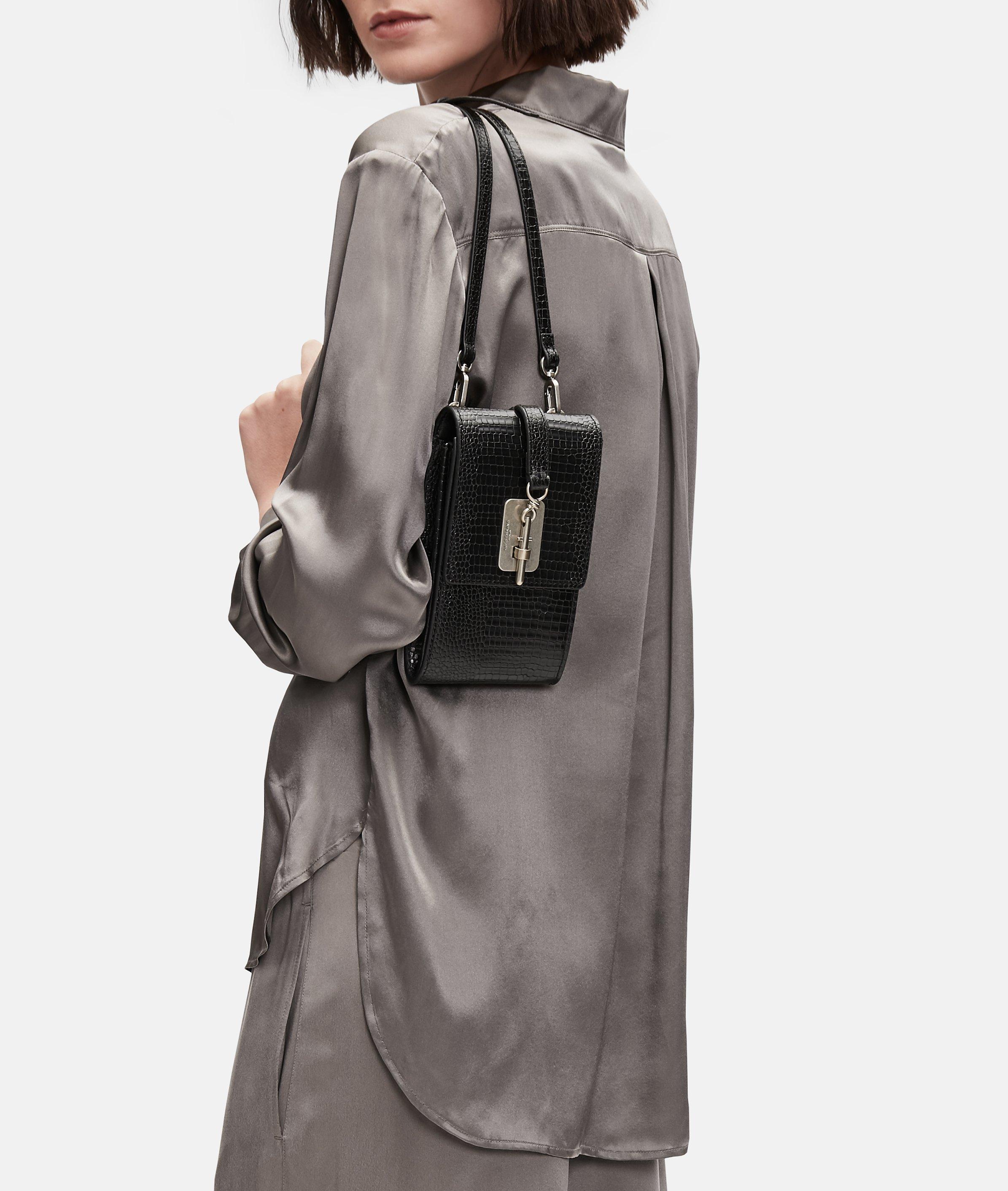 Meryl Lizard Necklace Accessory in schwarz