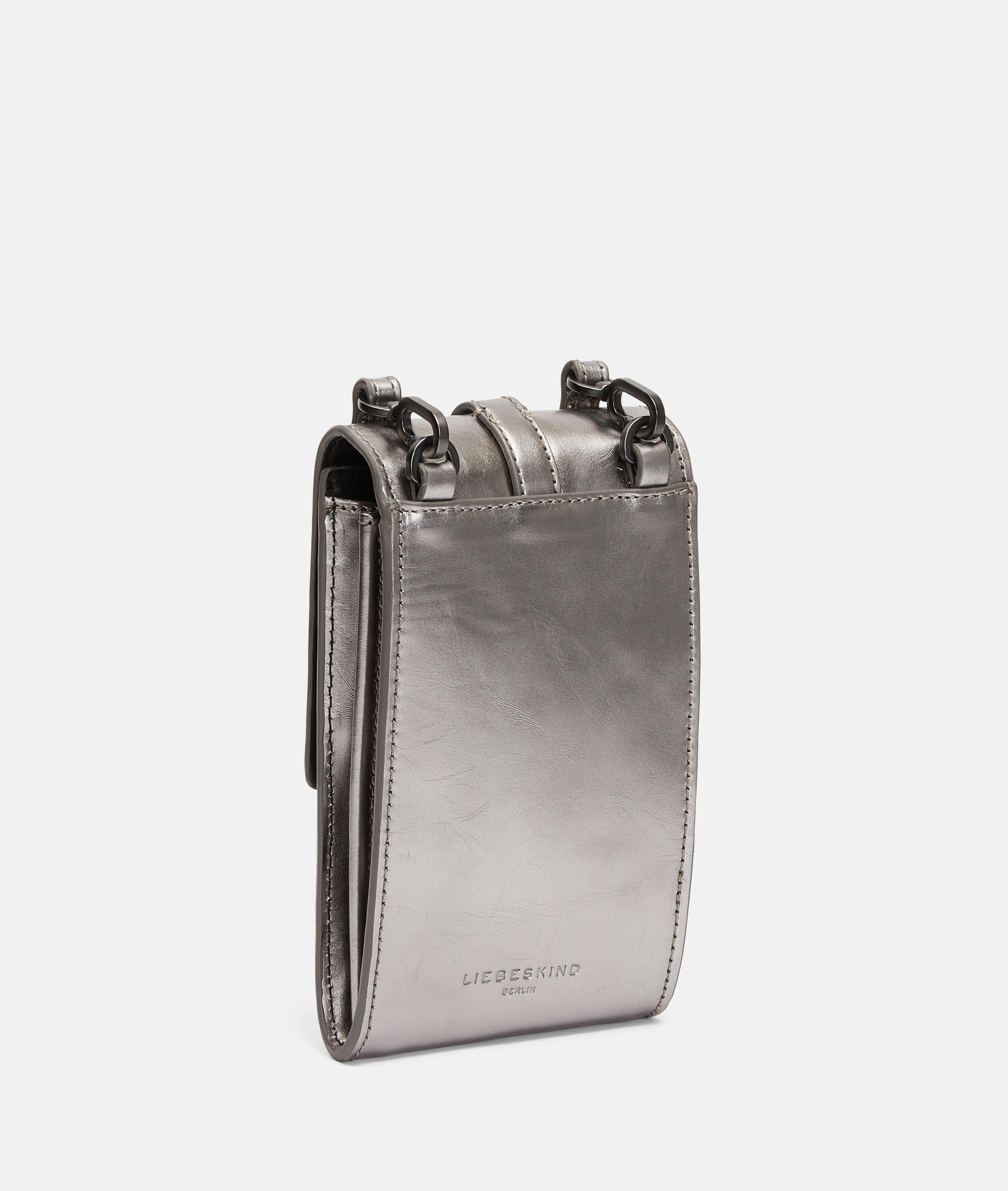 Meryl Metallic Necklace Accessory in grau