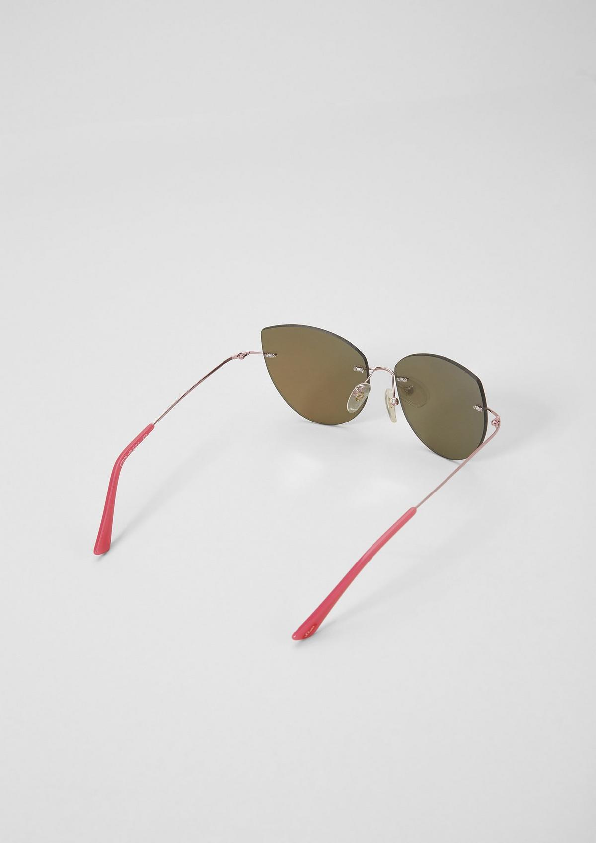 s.Oliver Randlose Cat Eye-Sonnenbrille