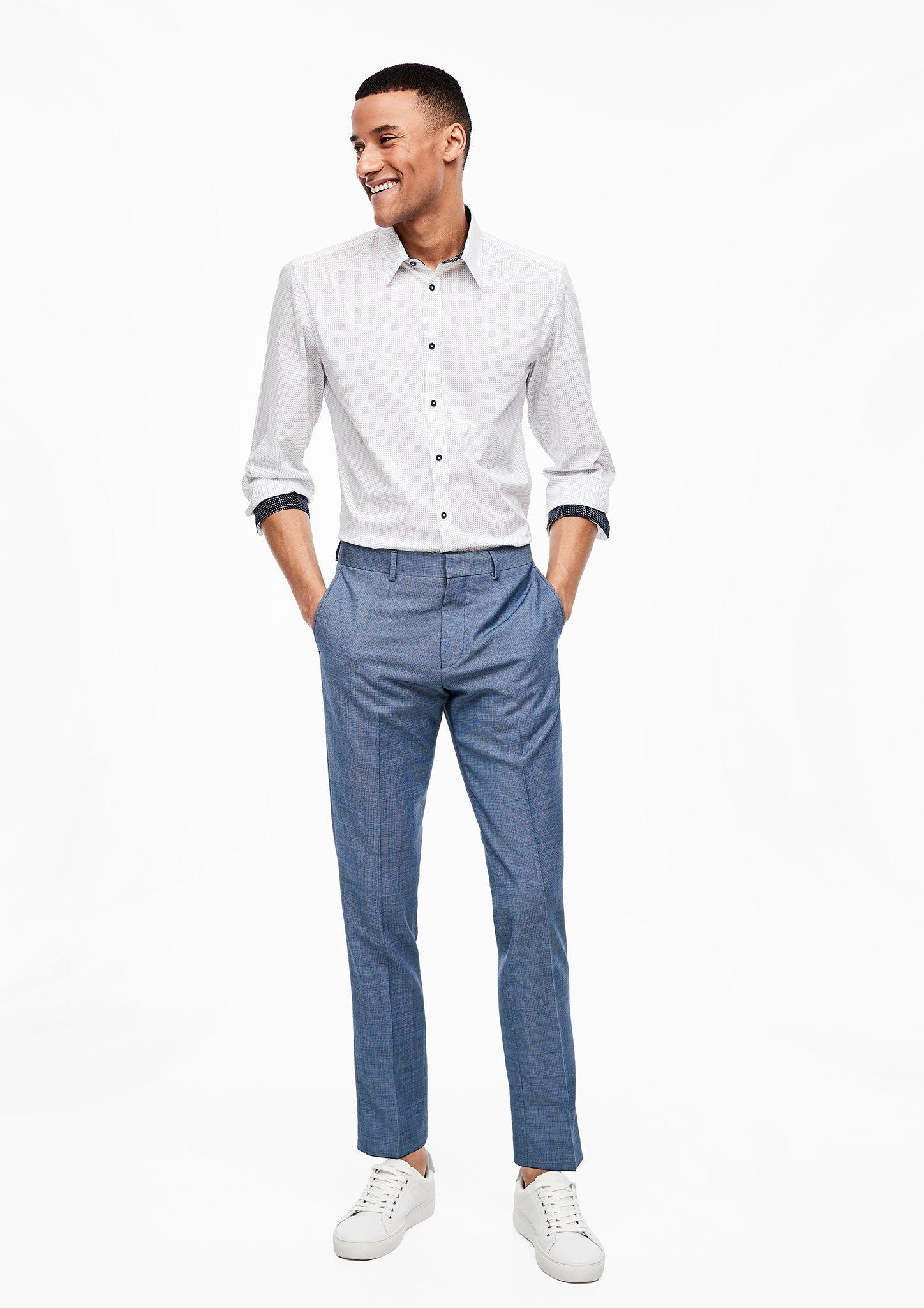 Spodnie garniturowe w kolorze 57N1 & 96N1