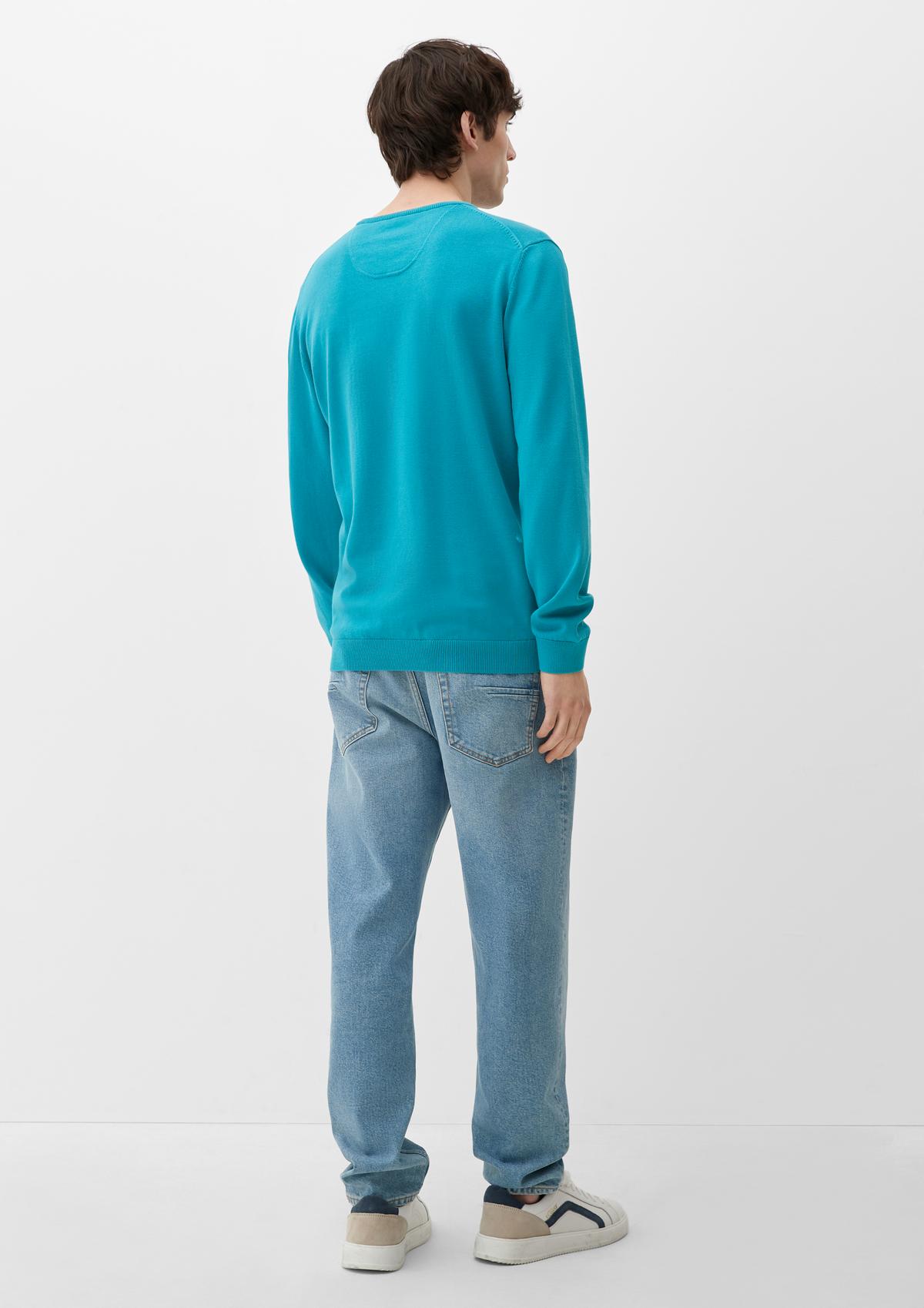 s.Oliver Knit jumper with a V-neckline