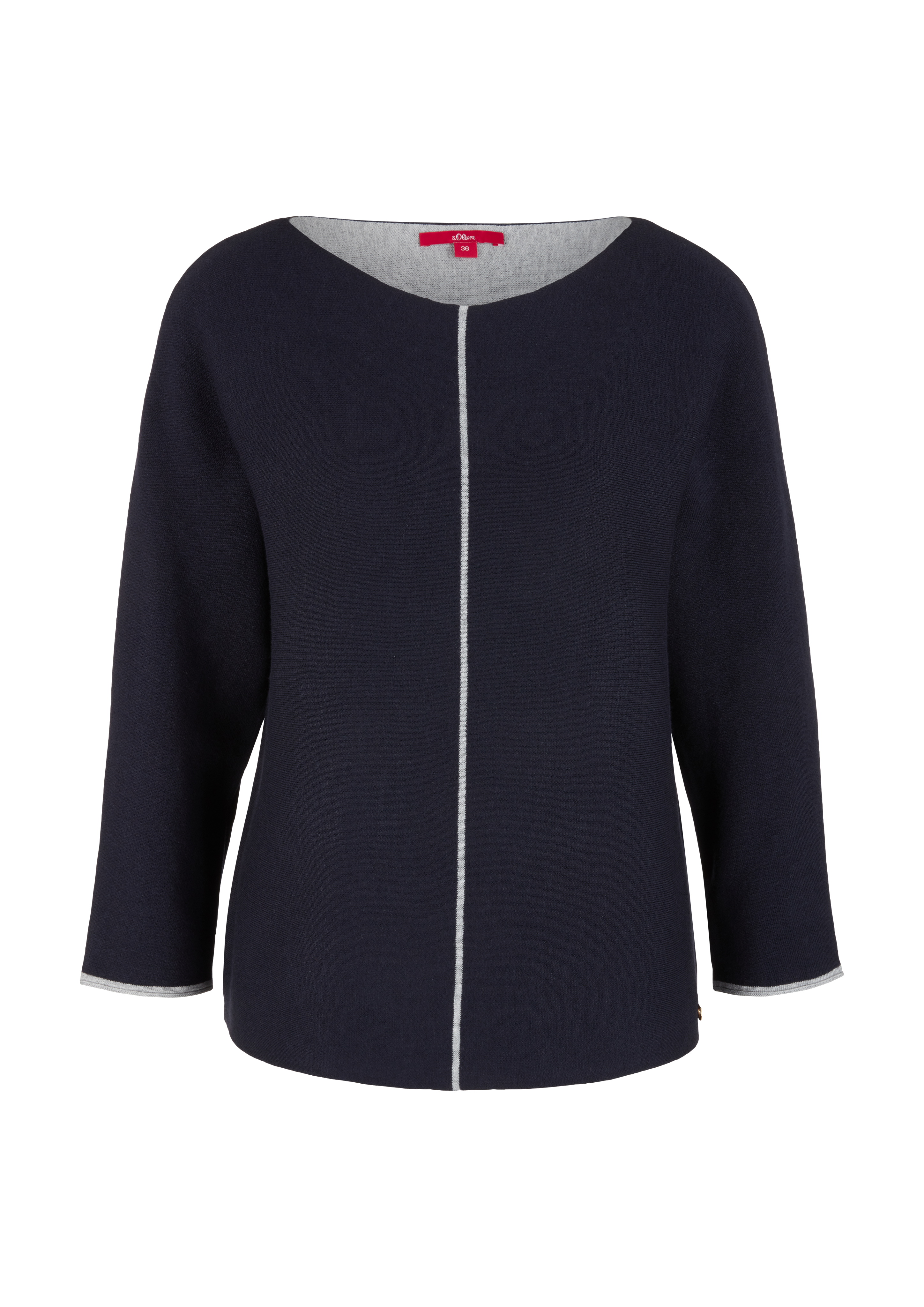 s.Oliver - Strickpullover, Damen, blau