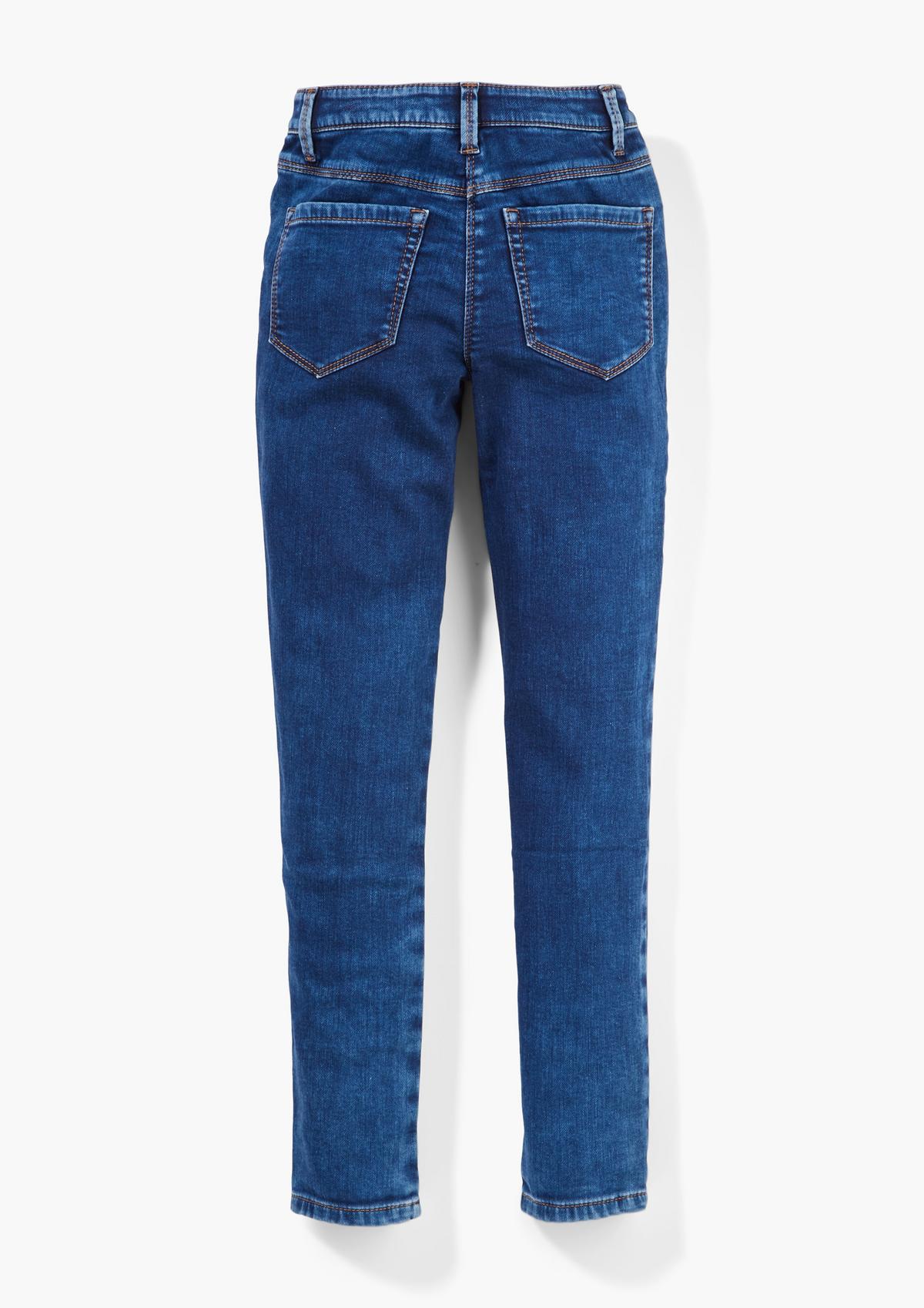 s.Oliver Slim: jeans met warme binnenkant