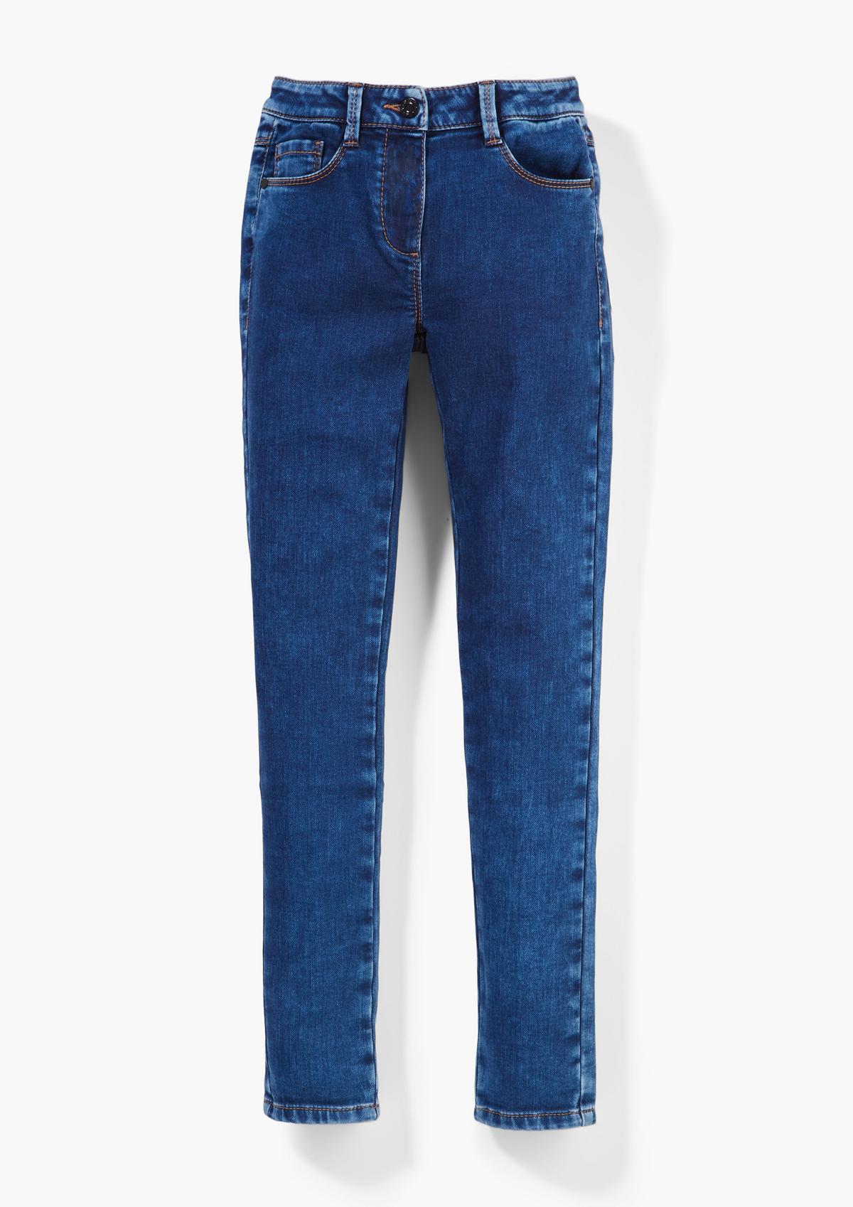 s.Oliver Slim: jeans met warme binnenkant