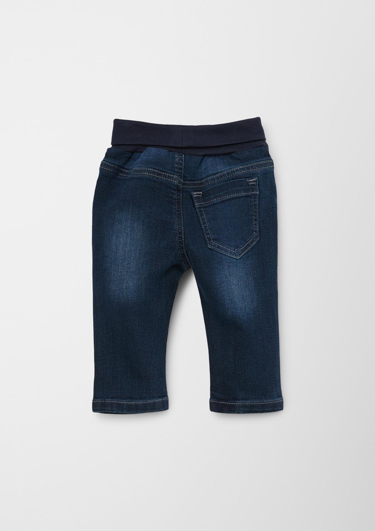 s.Oliver Regular: jeans met elastische band