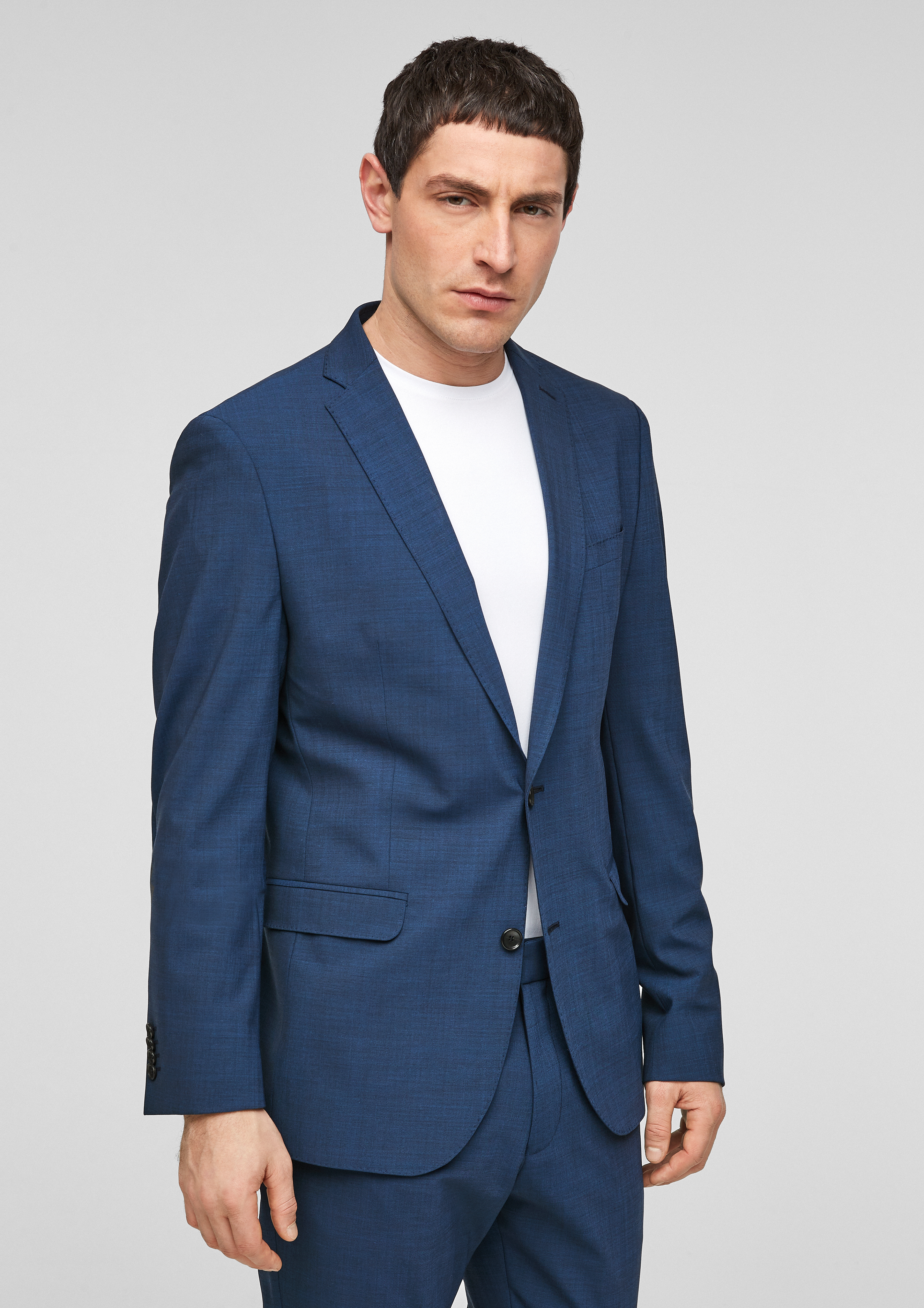 s.Oliver Slim Fit: Sakko mit Hyperstretch