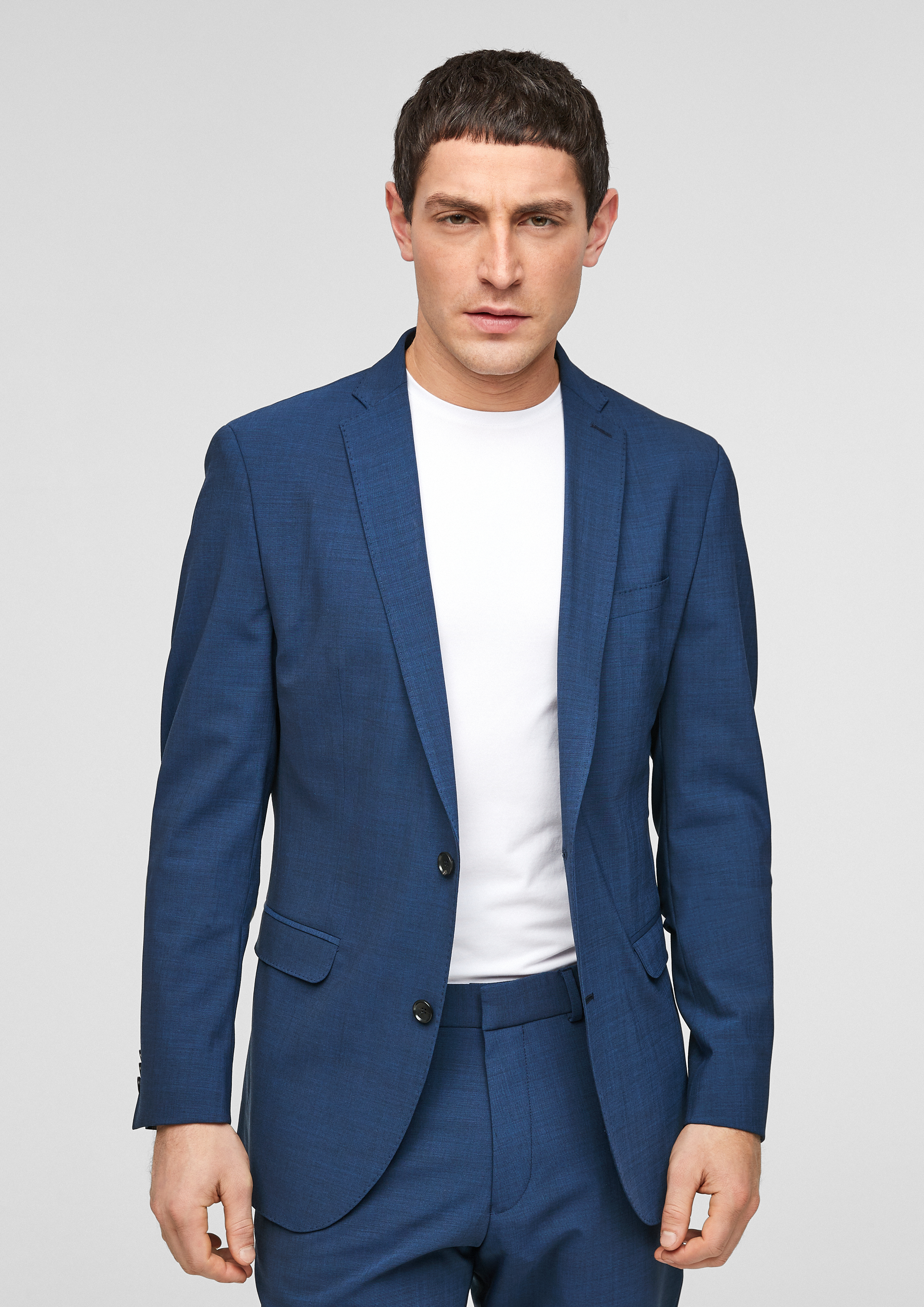 S.Oliver Slim Fit: Sakko mit Hyperstretch