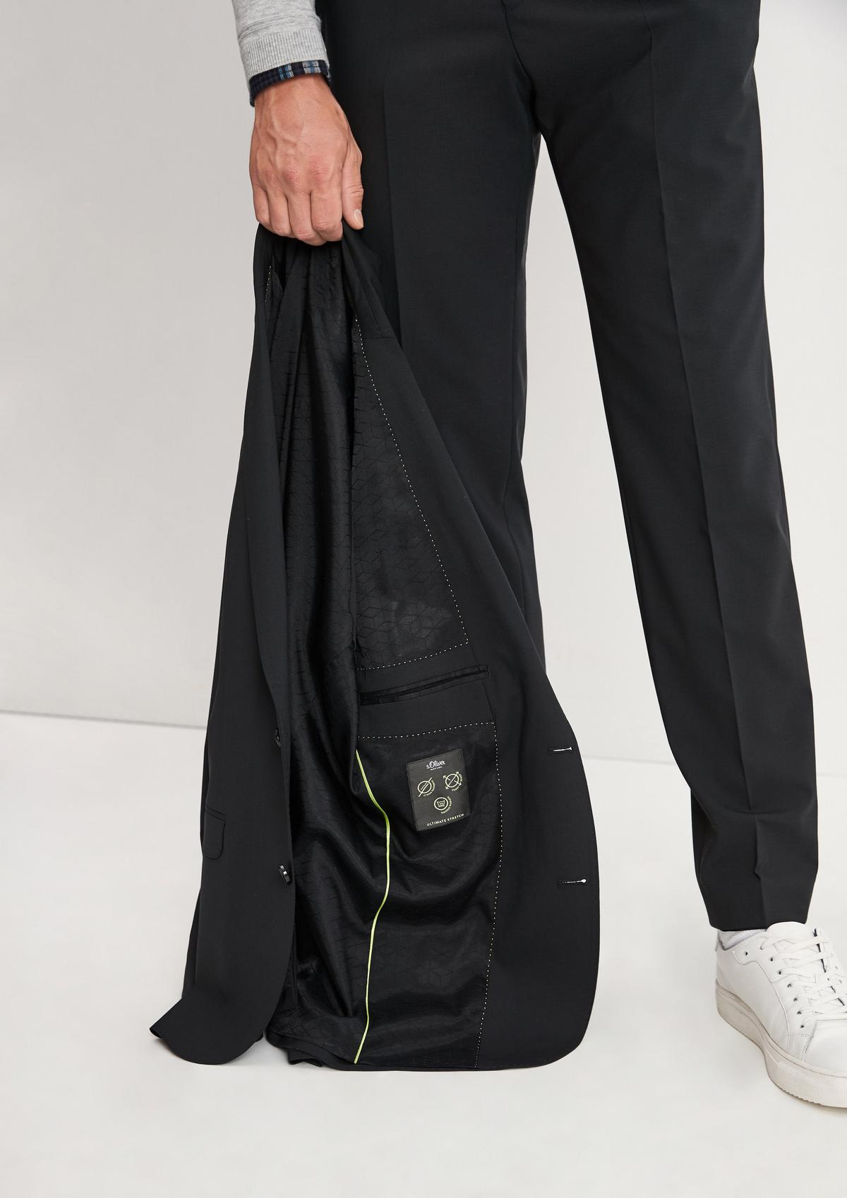 s.Oliver Slim Fit: trousers with hyper stretch