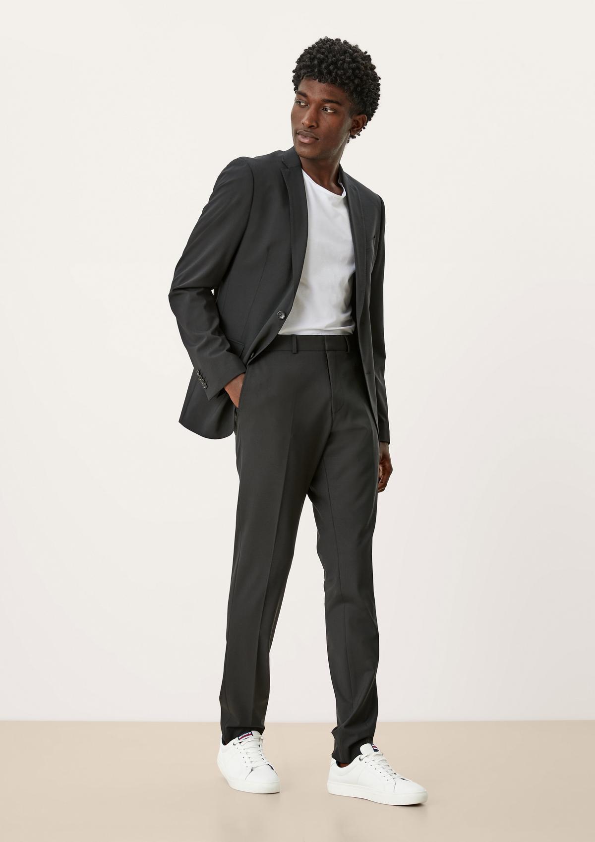 Slim Fit: Trousers with hyper stretch