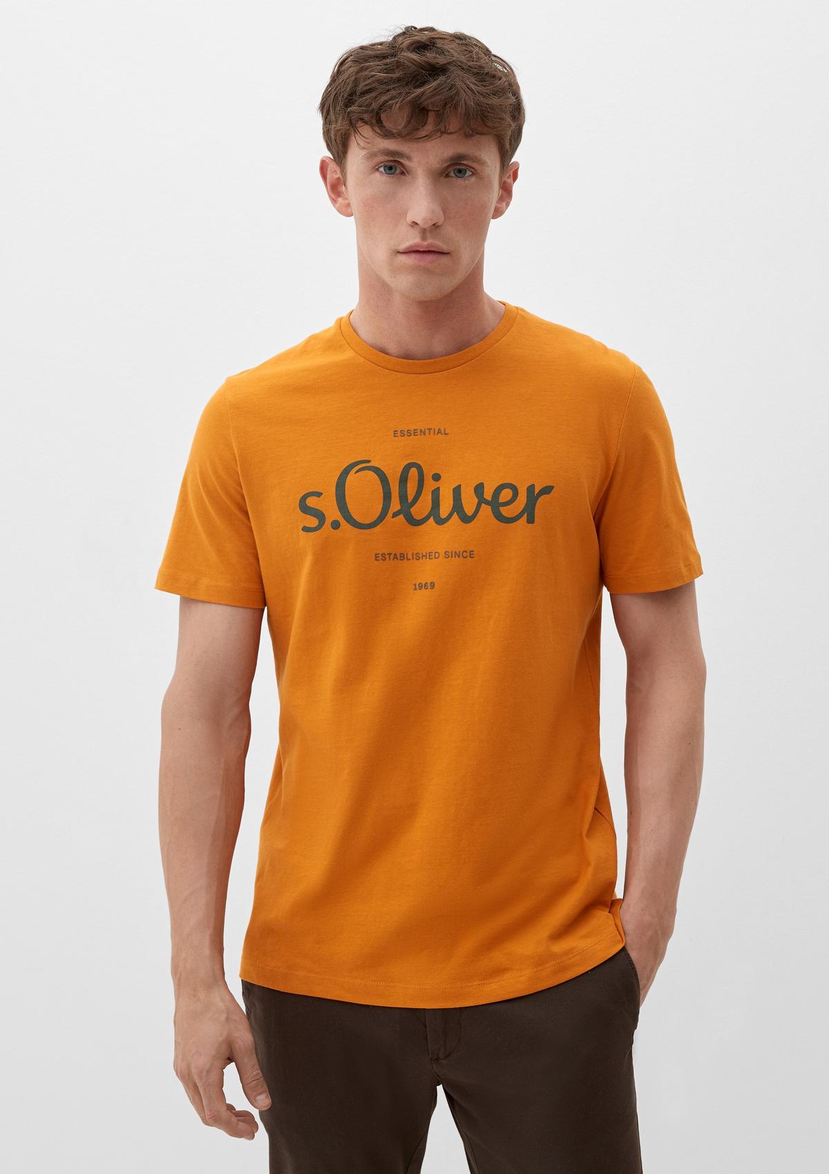 s.Oliver Shirt met logoprint