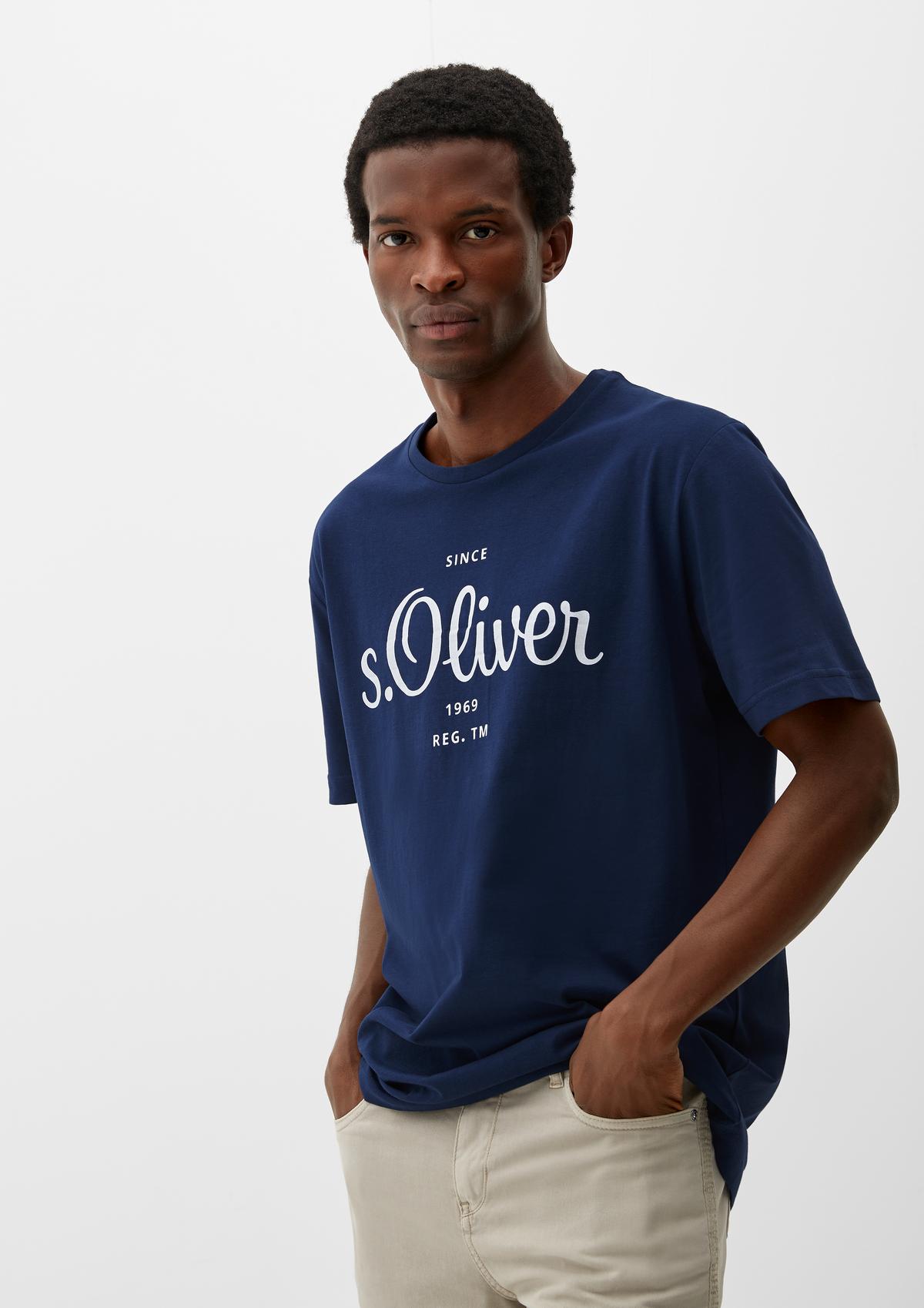 s.Oliver Labelshirt van jersey